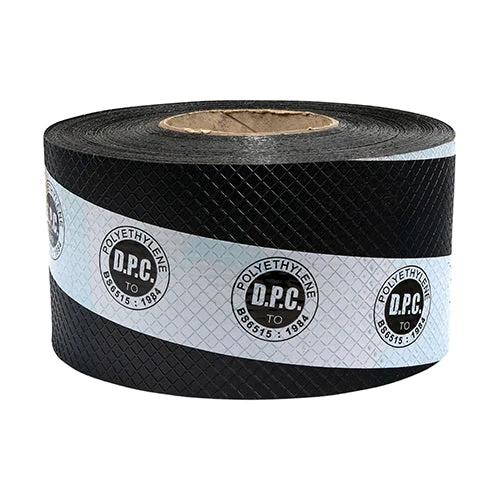 Damp Proof Course - Black Recycled Polyethylene DPC Barrier for Brick & Block Walls