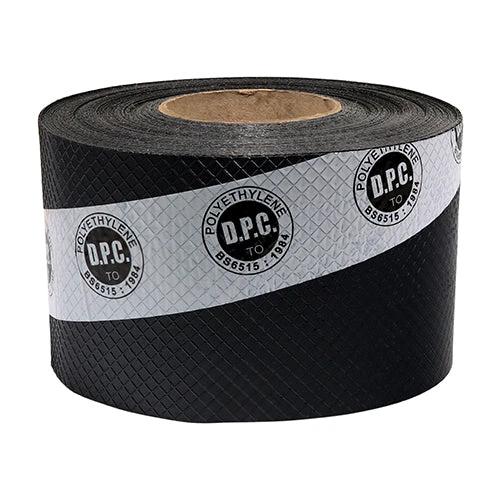 Damp Proof Course - Black Recycled Polyethylene DPC Barrier for Brick & Block Walls - Image 3
