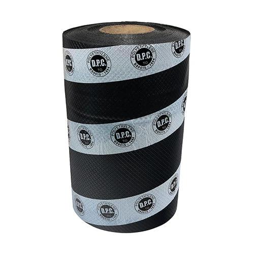 Damp Proof Course - Black Recycled Polyethylene DPC Barrier for Brick & Block Walls - Image 7