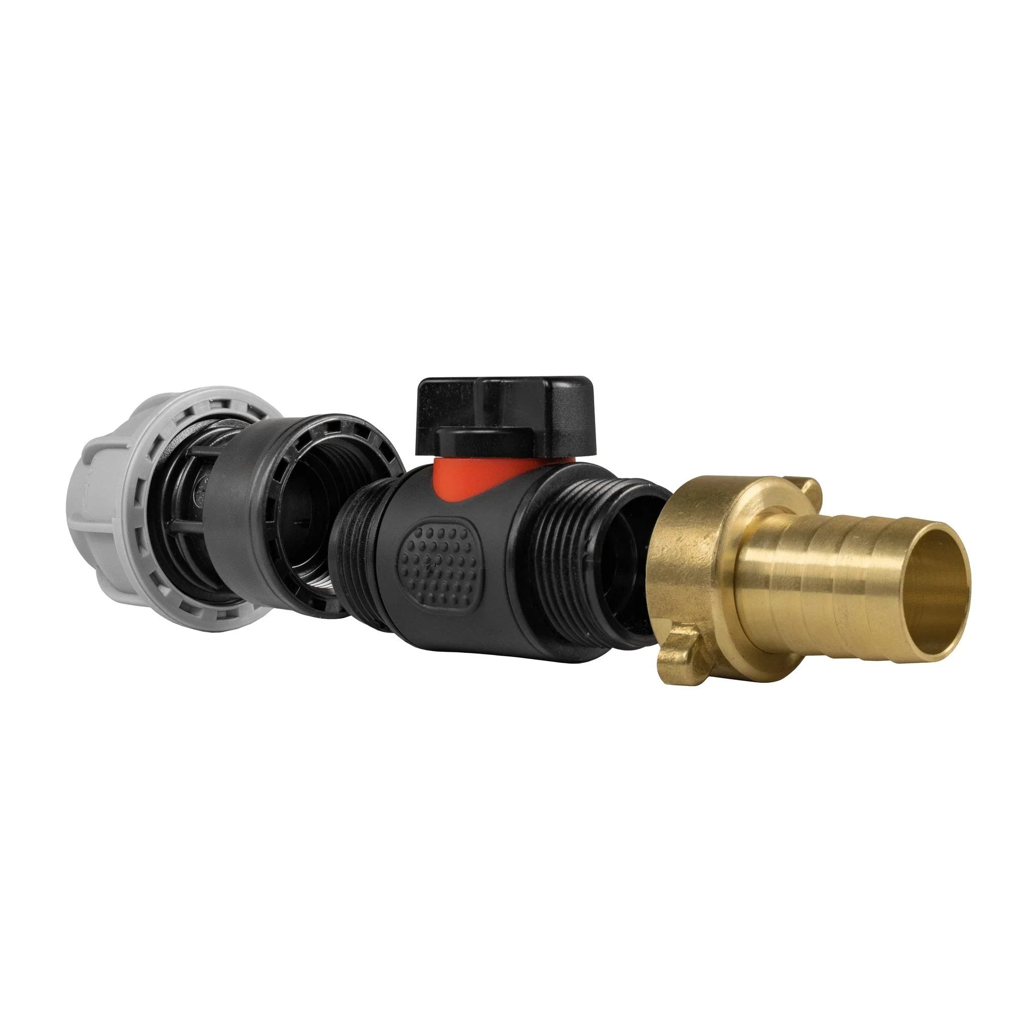 20mm MDPE Straight with In-Line BSPM Valve and 19mm Brass Barb - Image 5
