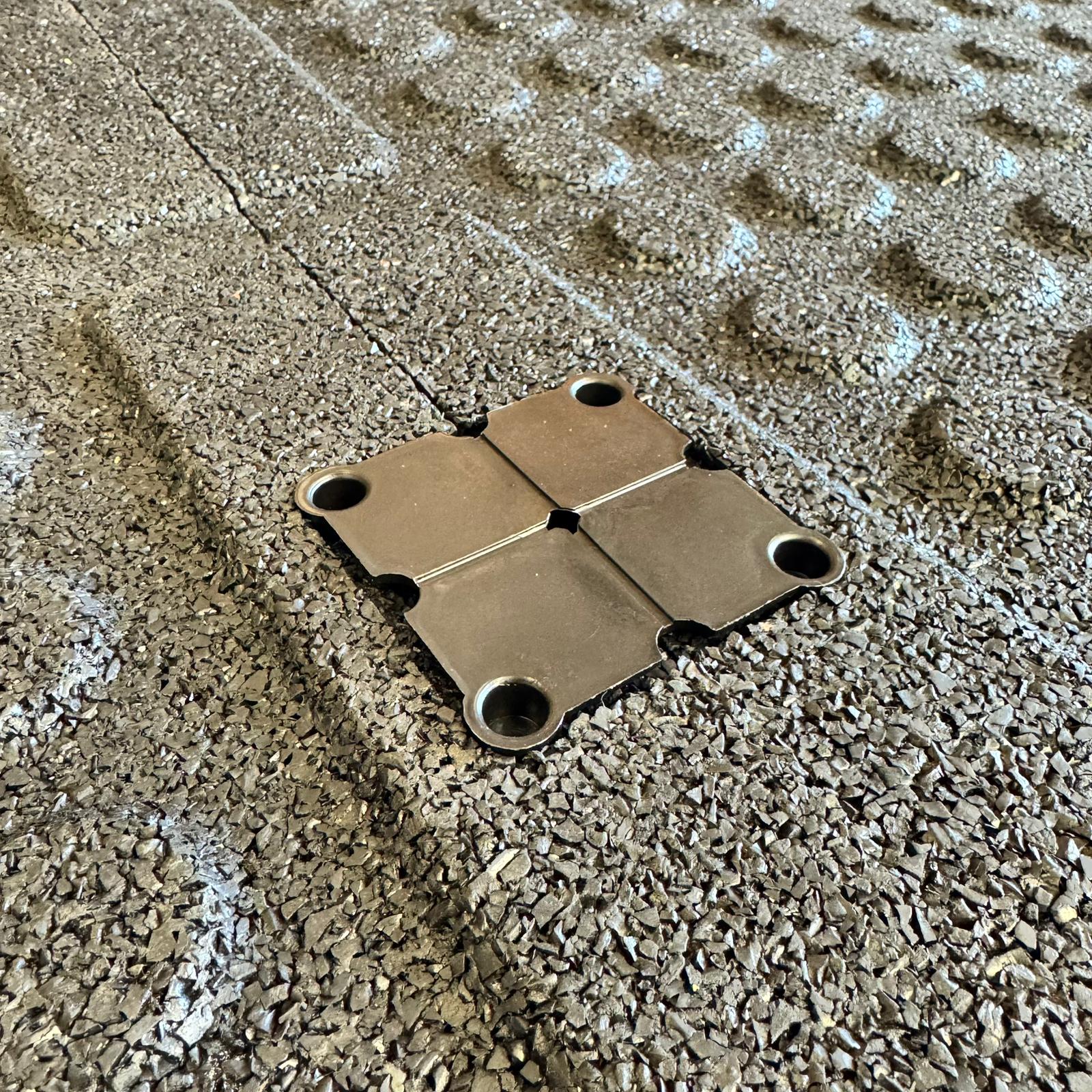 20mm Sprung PRO Interlocking Gym Tiles - Connection Inserts Included - Image 4