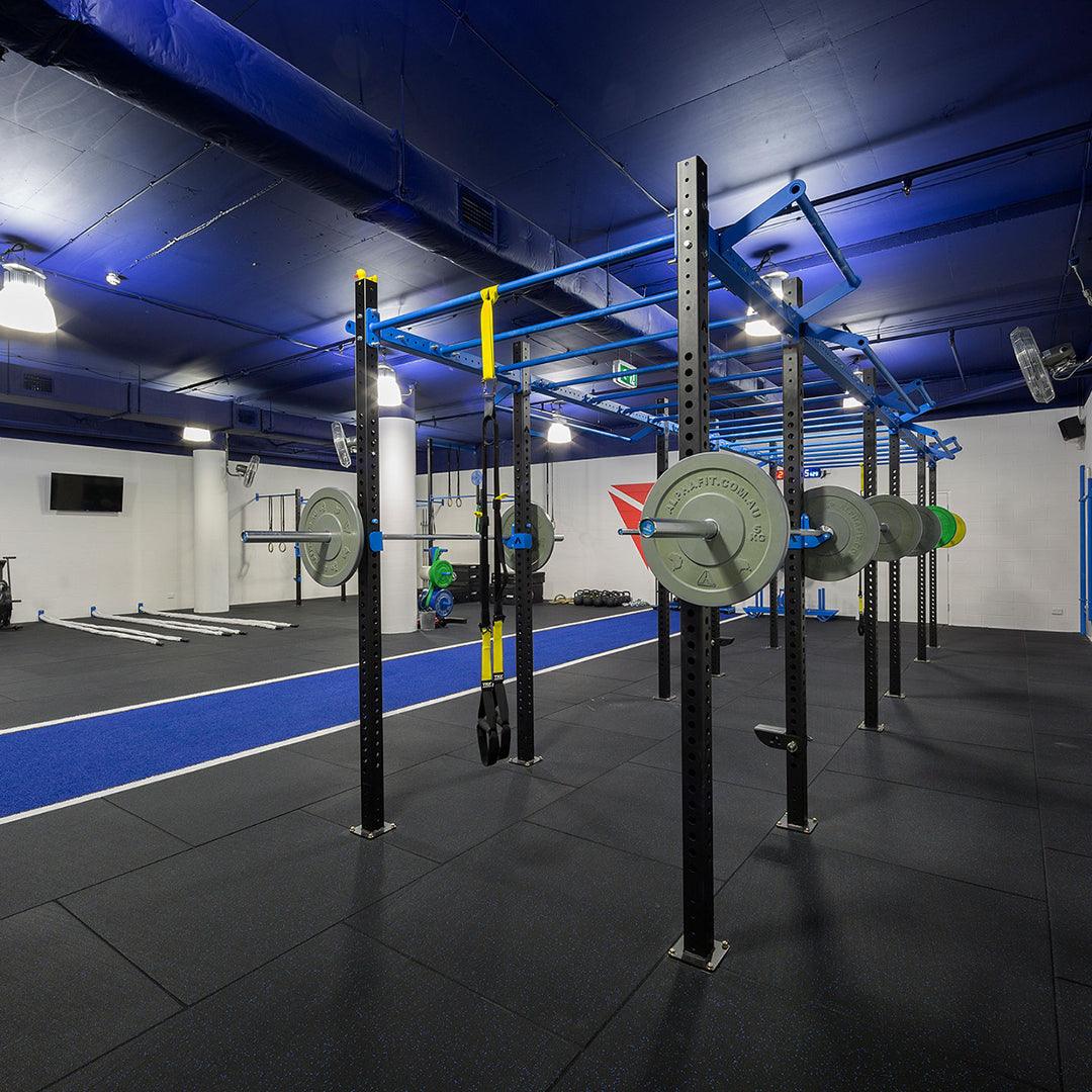 20mm Sprung PRO Interlocking Gym Tiles - Connection Inserts Included - Image 6