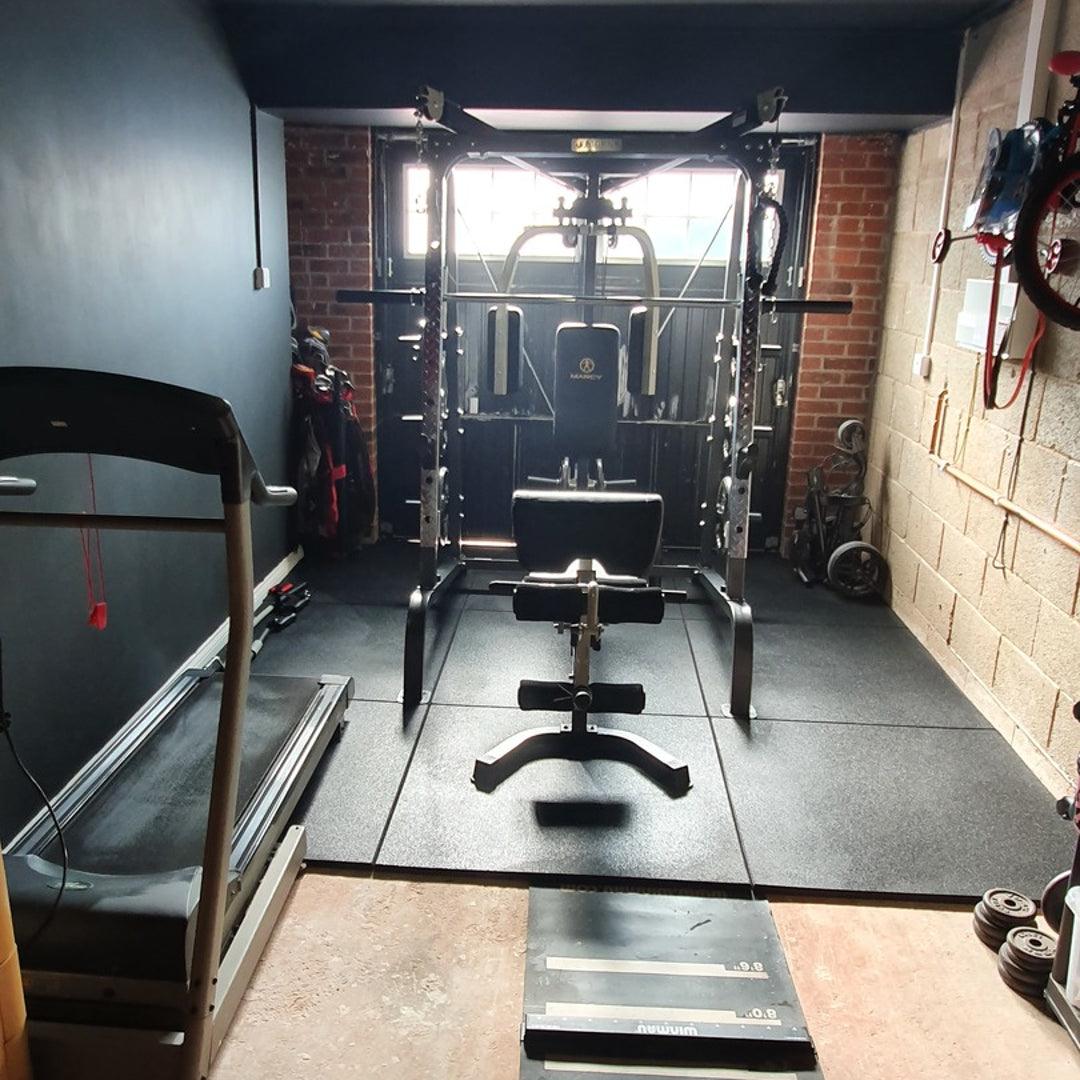 20mm Sprung PRO Interlocking Gym Tiles - Connection Inserts Included - Image 9