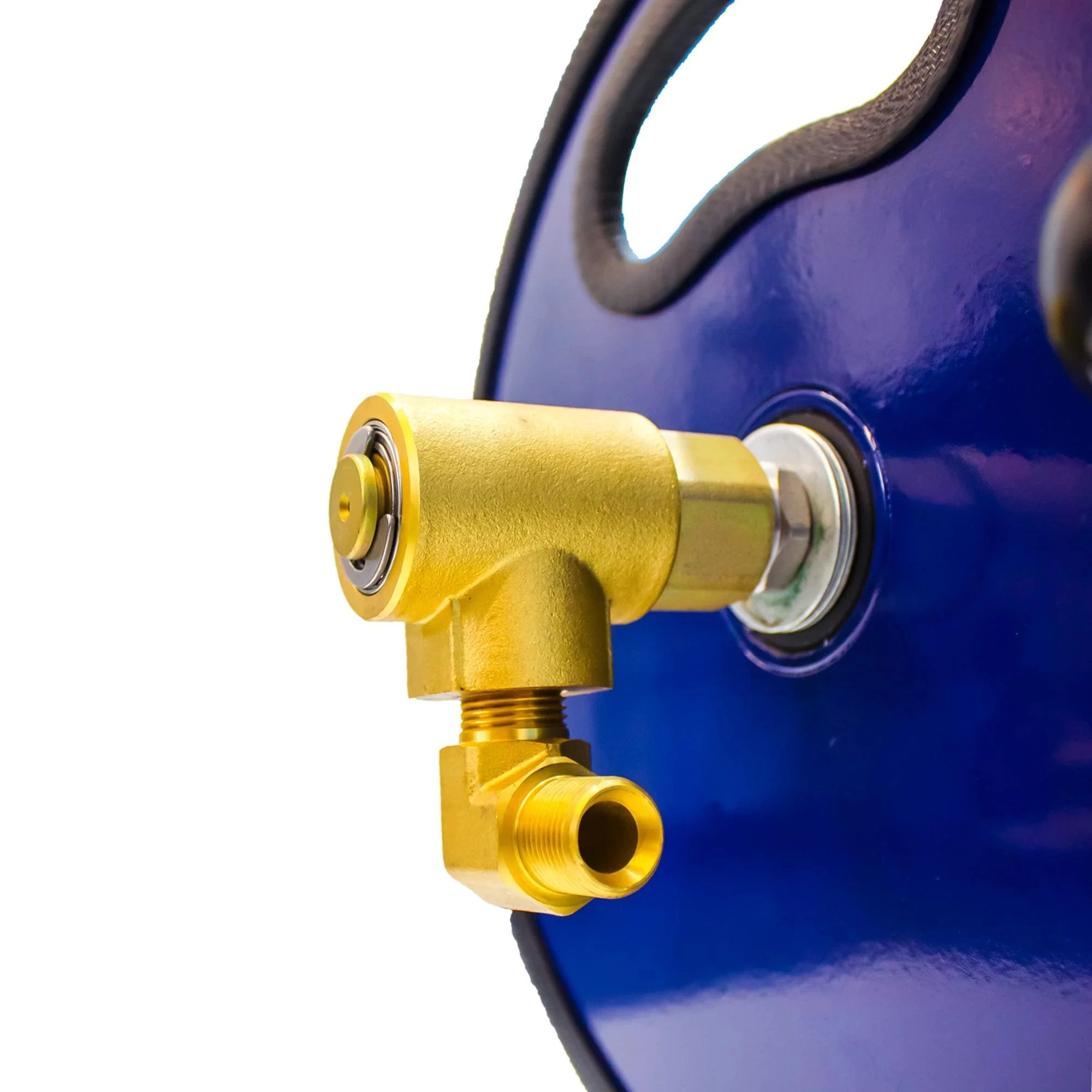 30m Hose Reel on Base Frame - Steel - Image 5