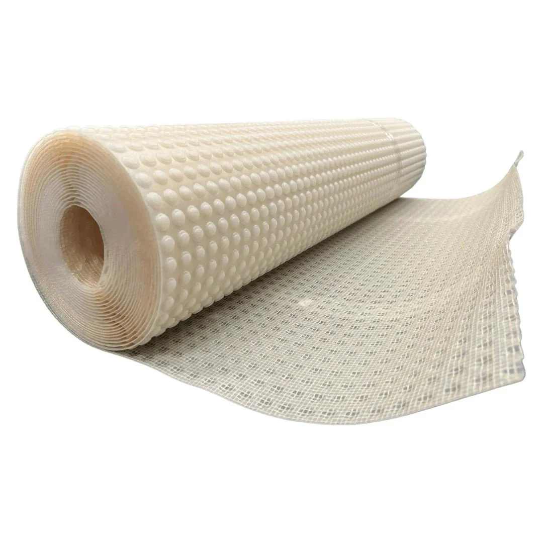 3mm Meshed Membrane Clear HDPE Damp-Proofing Membrane with Mesh Face - Biokil Crown
