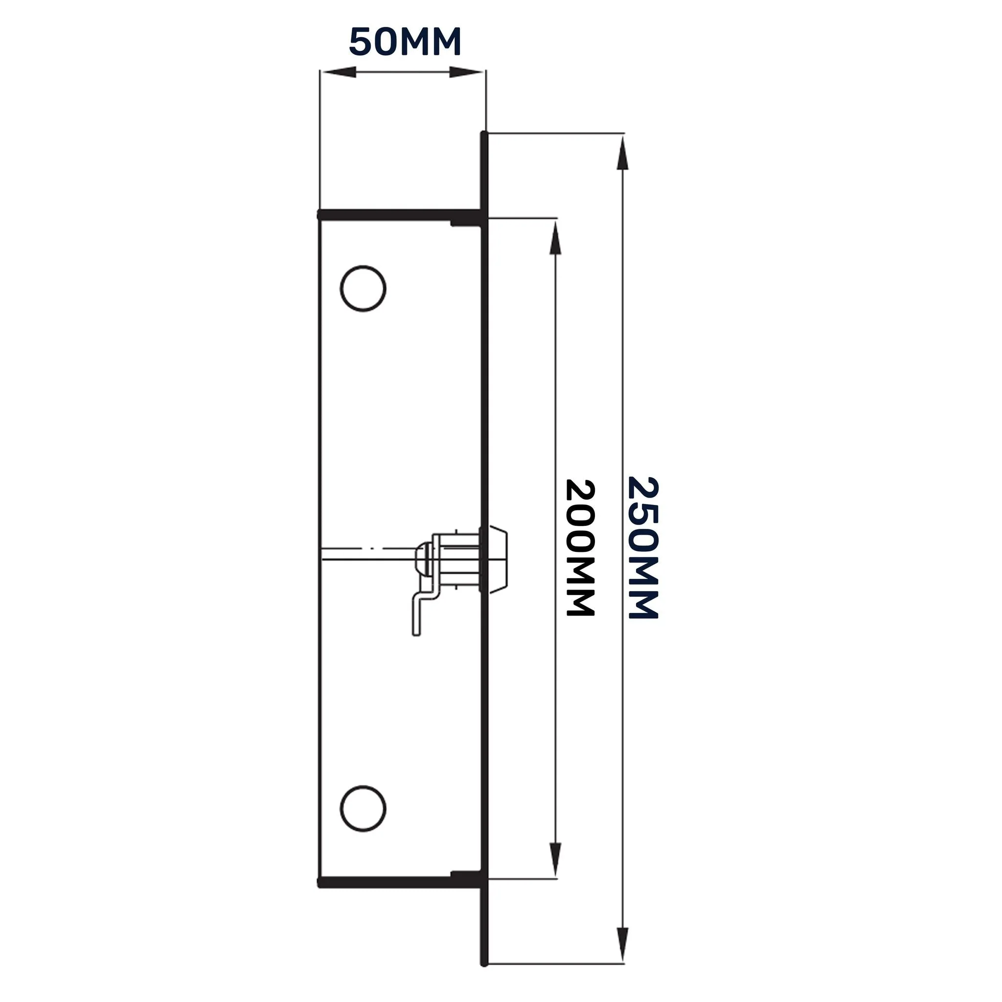 Access Panel Door Metal With Lock, White 150mm x 200mm - Image 20