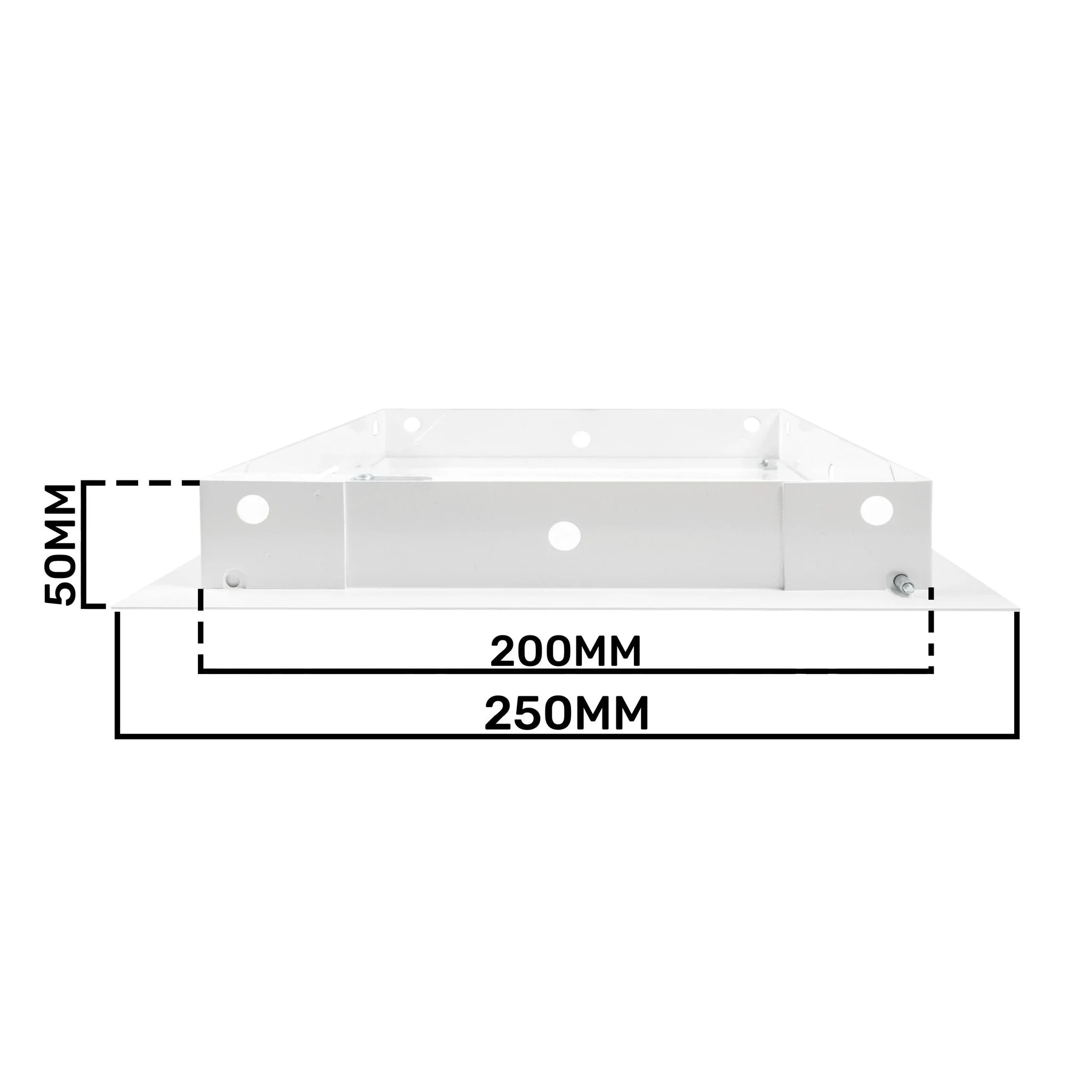 Access Panel Door Metal With Lock, White 200mm x 200mm - Image 22