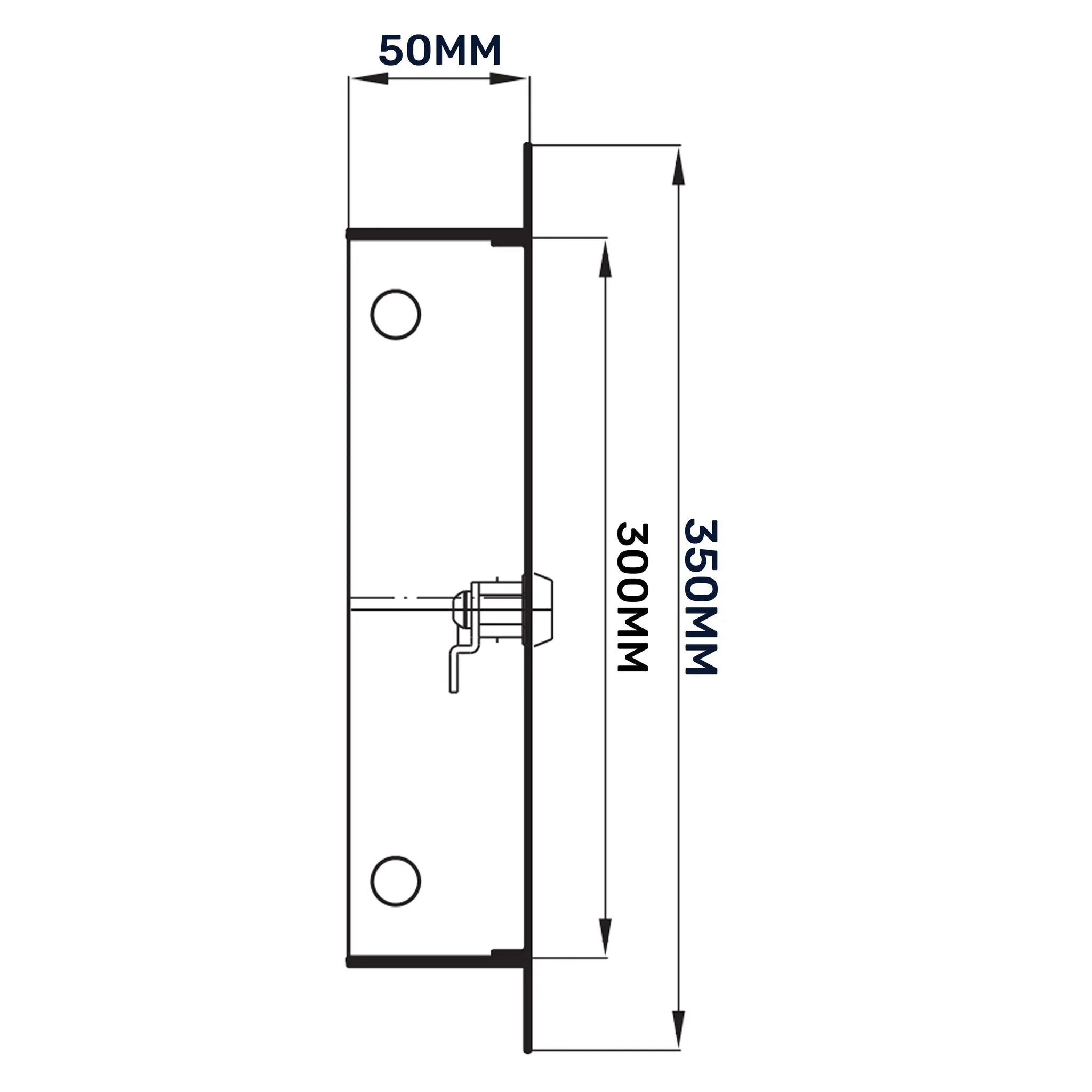 Access Panel Door Metal With Lock, White 200mm x 300mm - Image 22