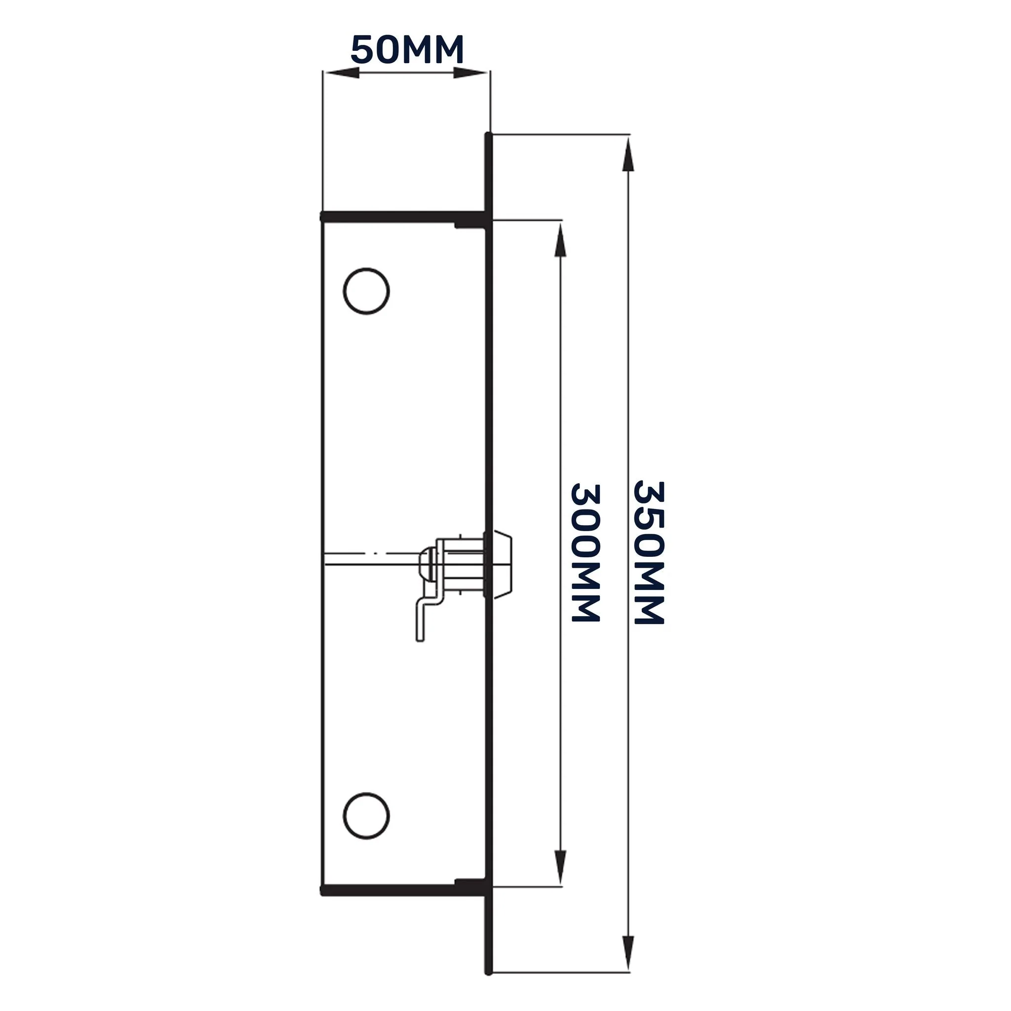 Access Panel Door Metal With Lock, White 300mm x 300mm - Image 22