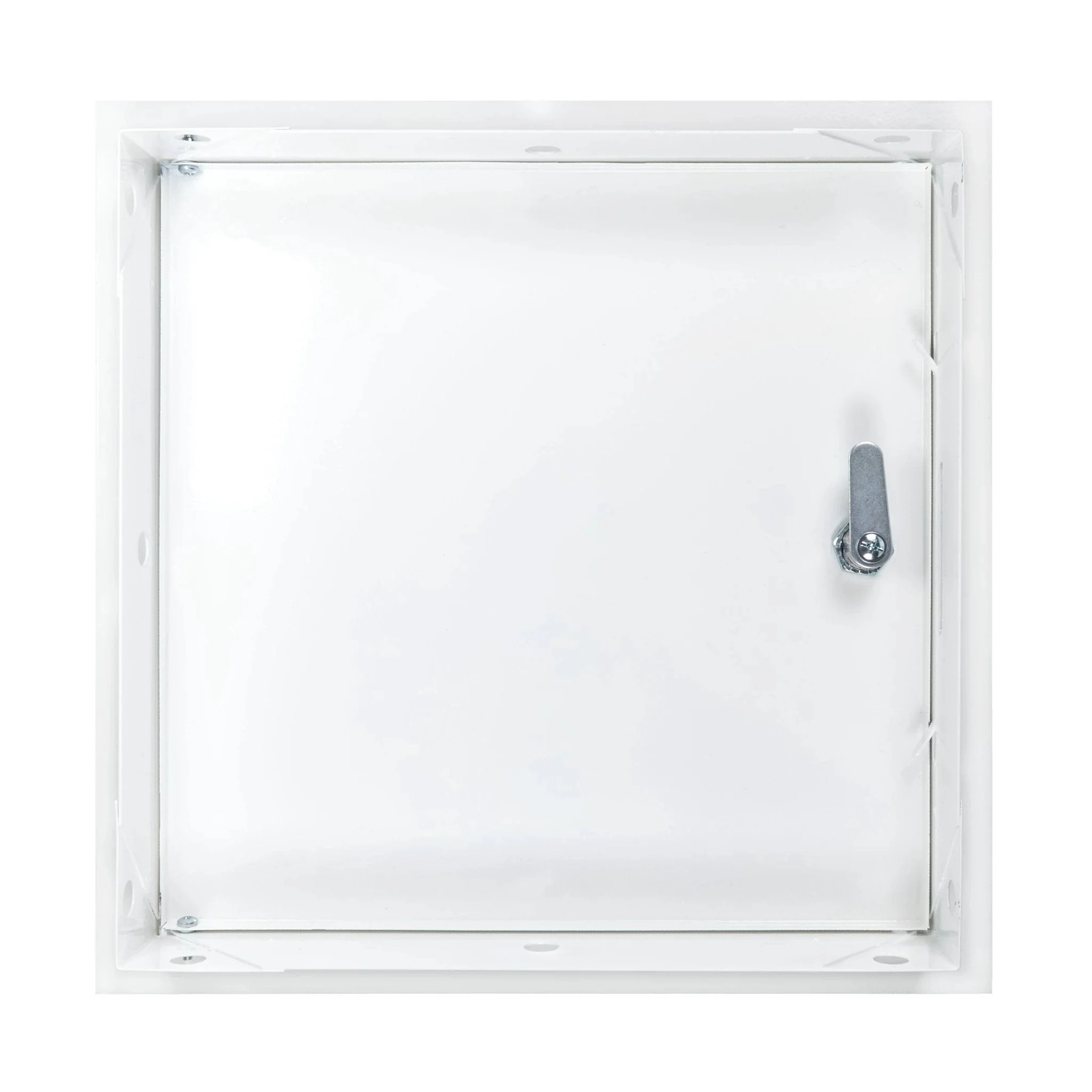 Access Panel Door Metal With Lock, White 300mm x 300mm - Image 8