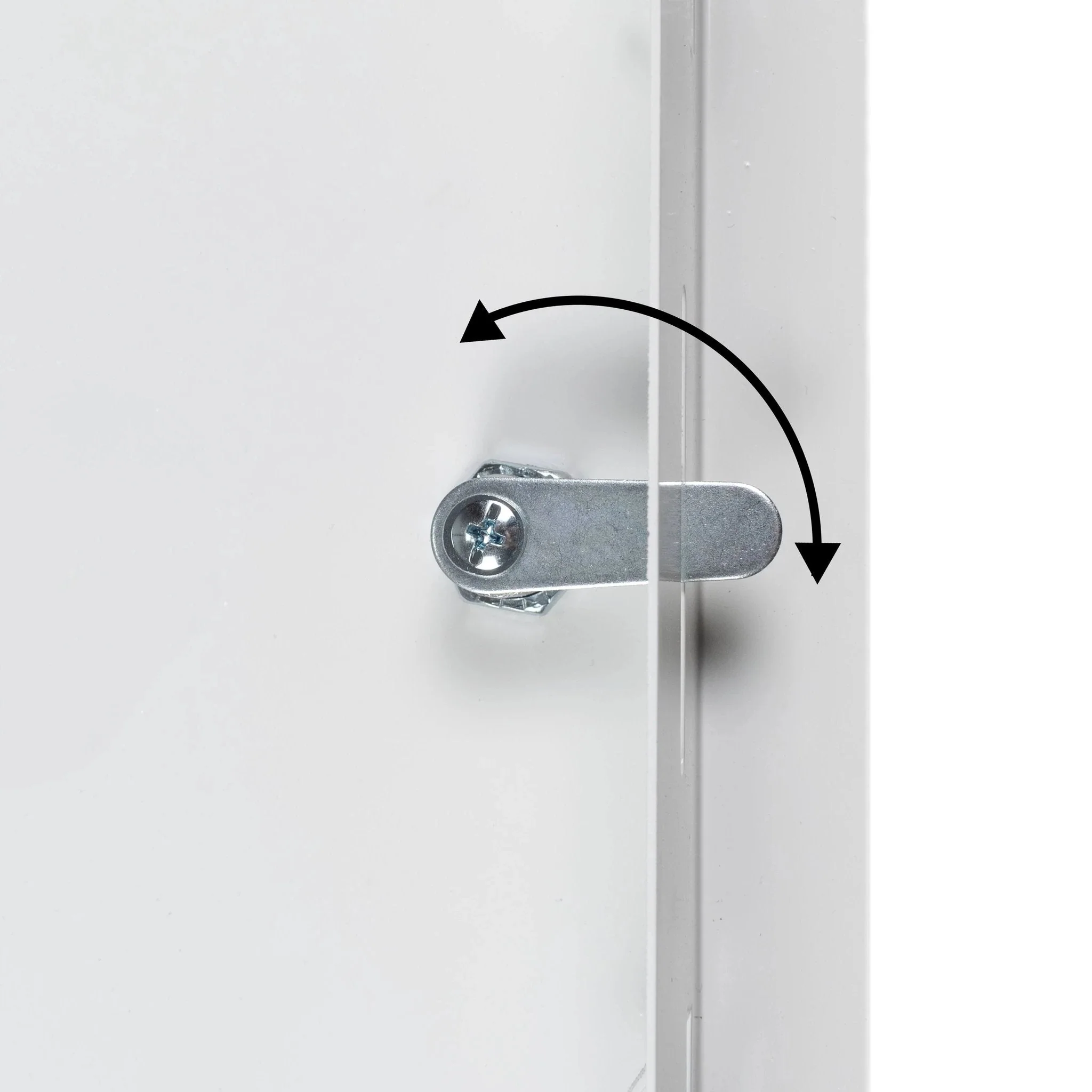 Access Panel Door Metal With Lock, White 400mm x 400mm - Image 17
