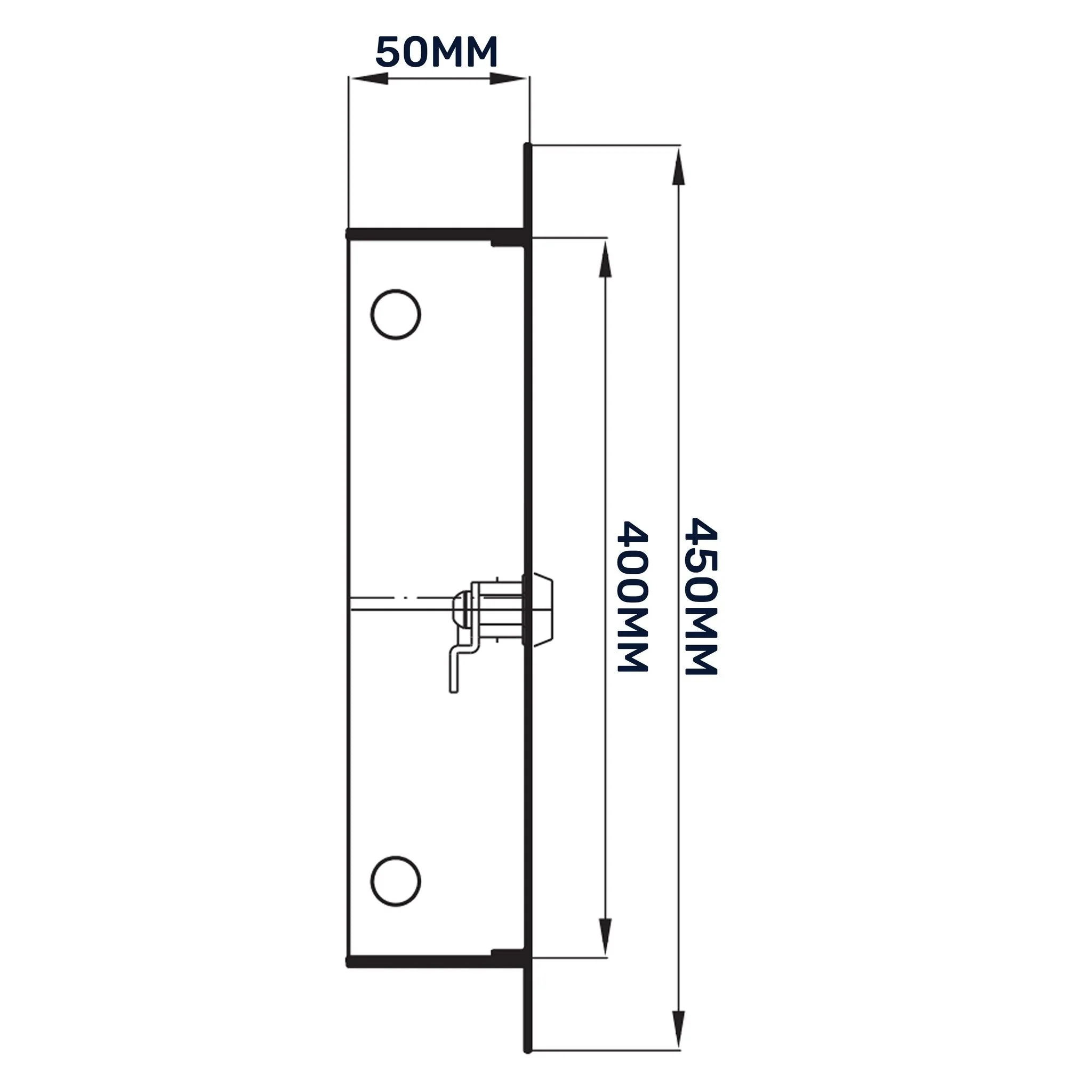 Access Panel Door Metal With Lock, White 400mm x 400mm - Image 20