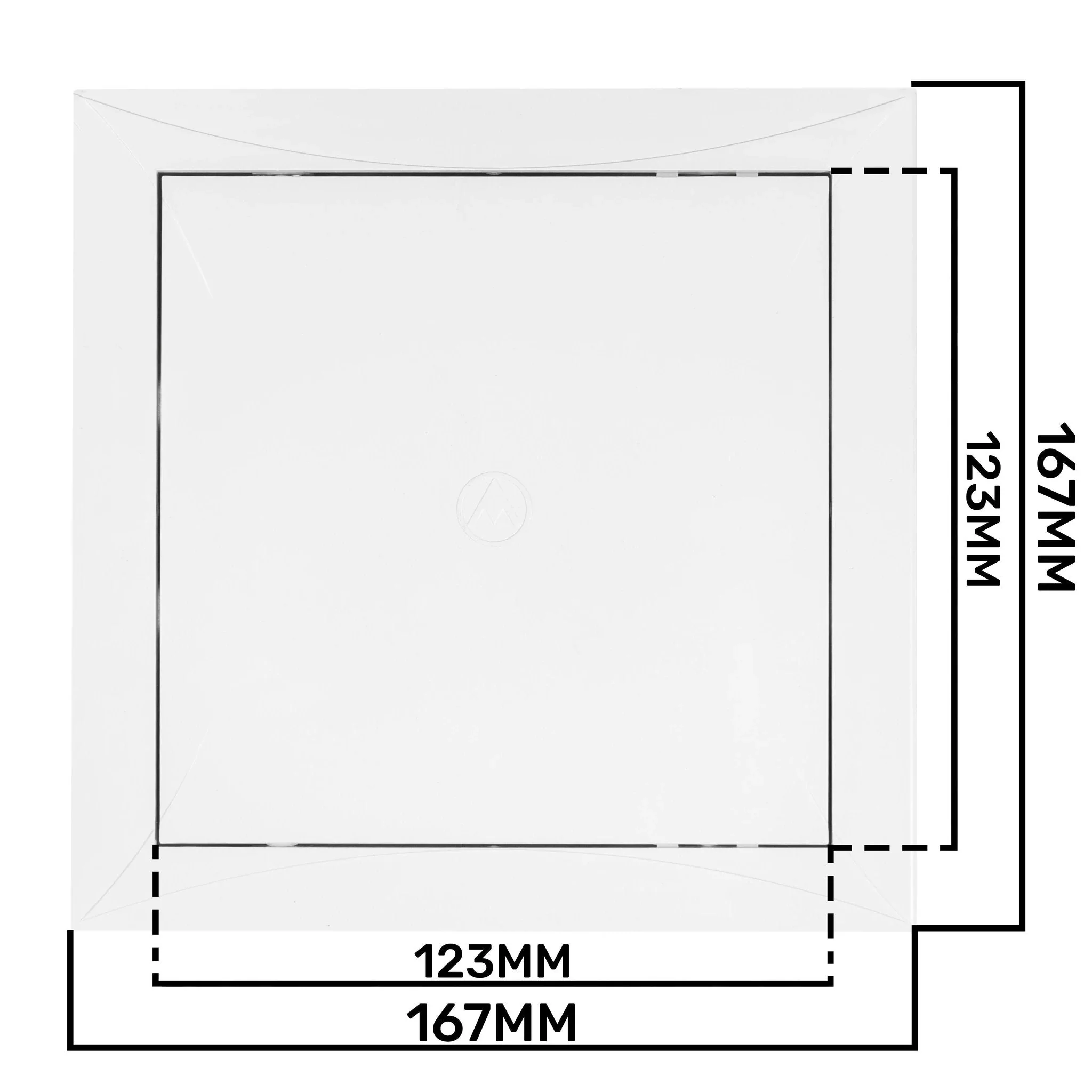 Access Panel Door PP, White 150mm x 150mm - Image 17