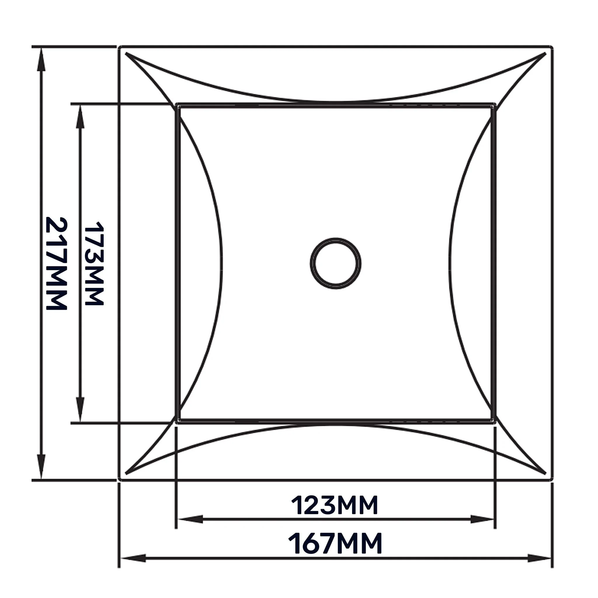 Access Panel Door PP, White 150mm x 200mm - Image 12