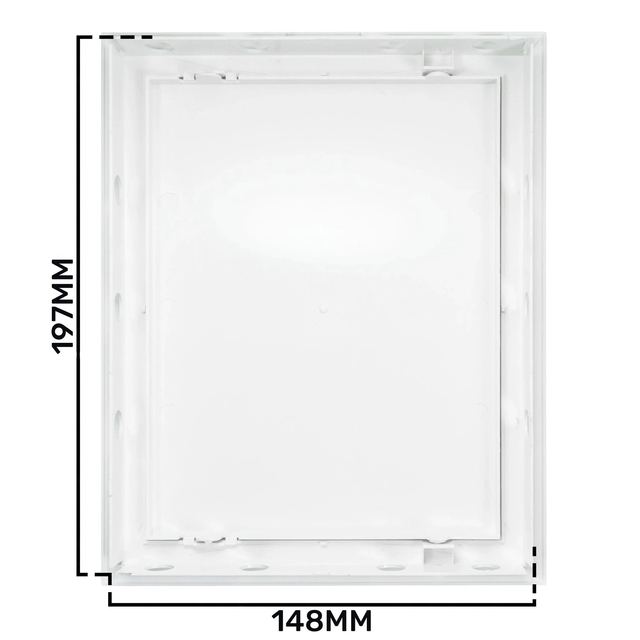 Access Panel Door PP, White 150mm x 200mm - Image 16