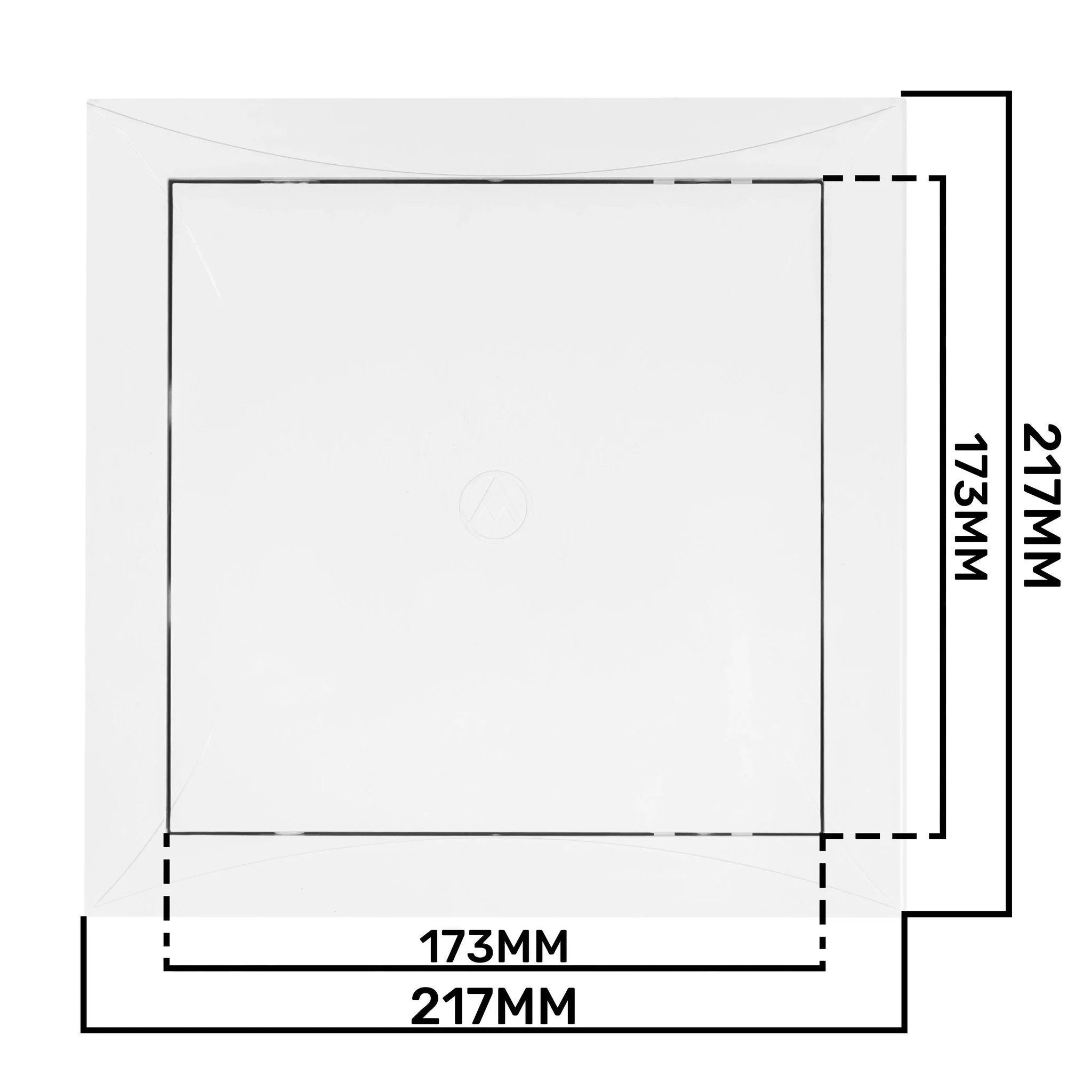 Access Panel Door PP, White 200mm x 200mm - Image 17