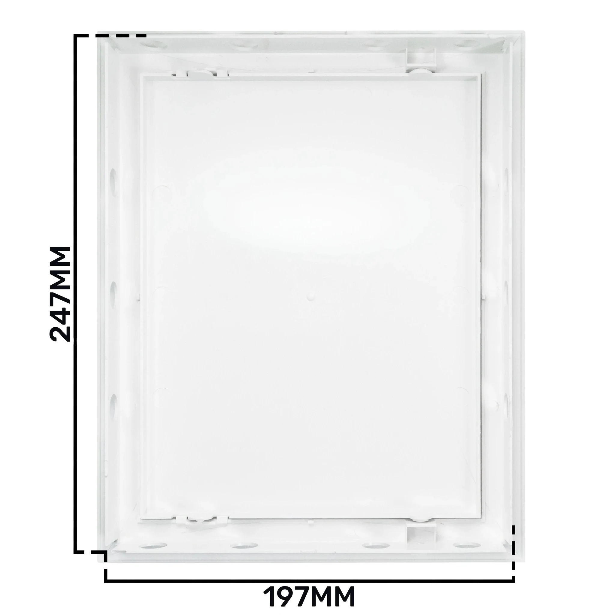 Access Panel Door PP, White 200mm x 250mm - Image 16