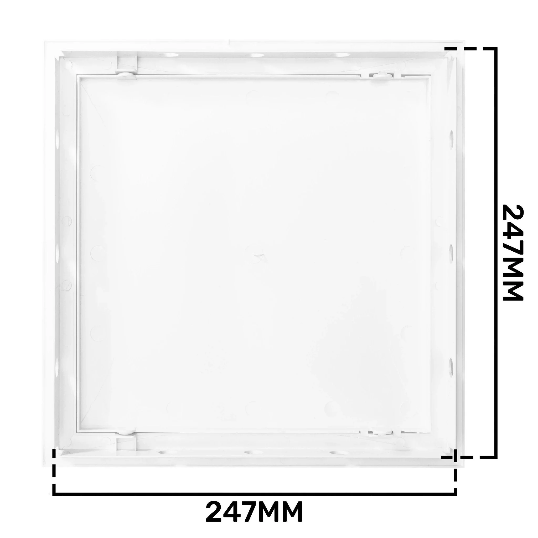 Access Panel Door PP, White 250mm x 250mm - Image 18