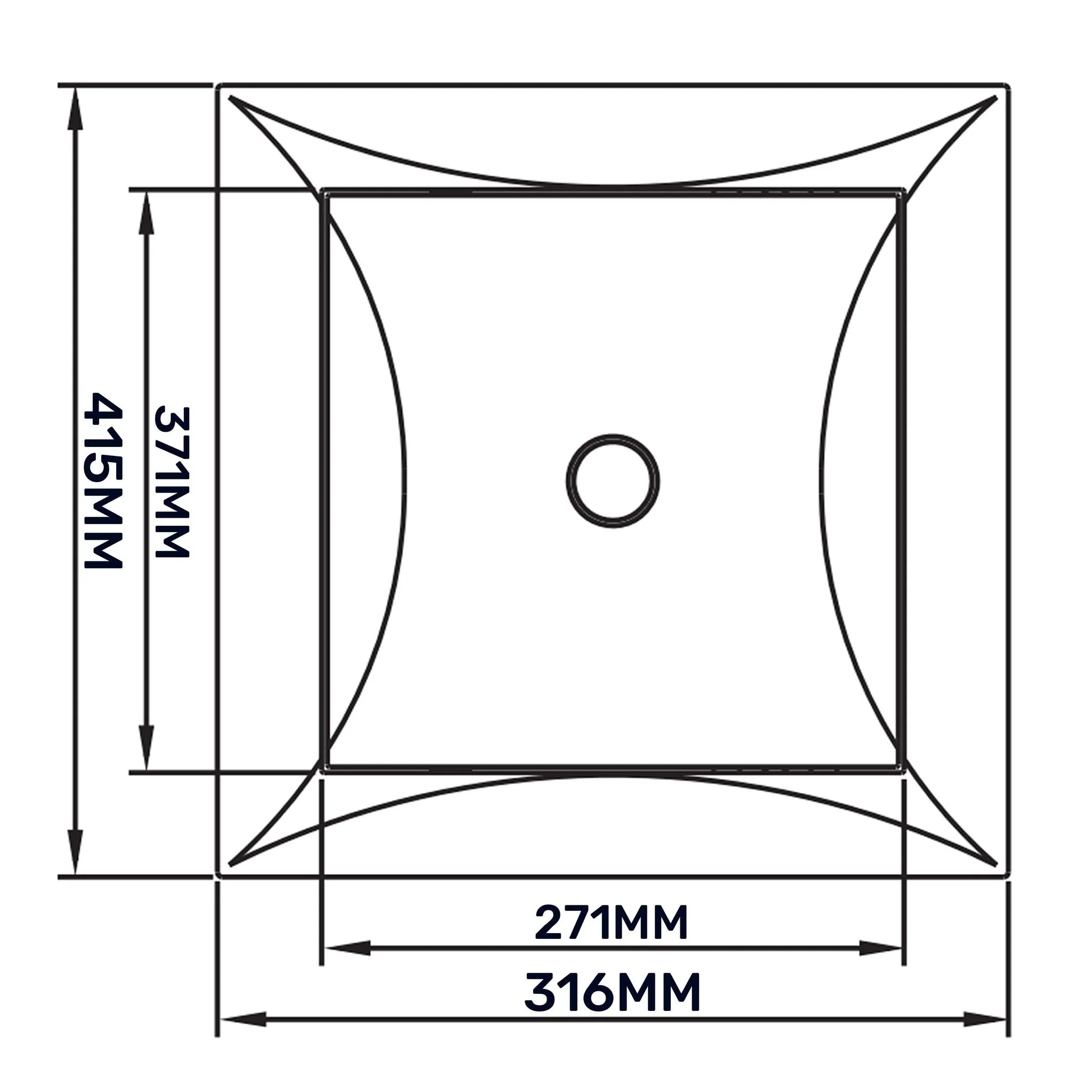 Access Panel Door PP, White 300mm x 400mm - Image 13