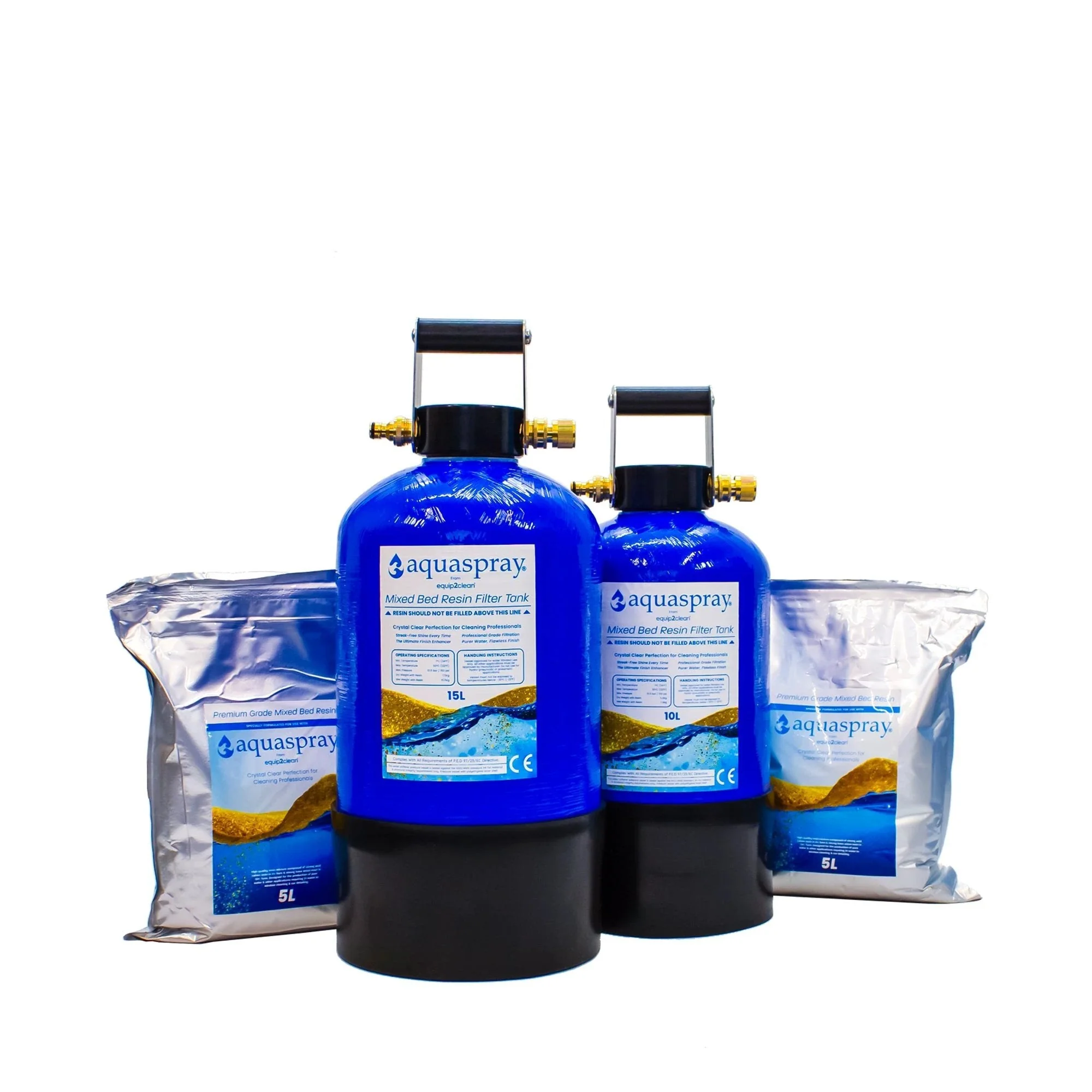 Aquaspray De-Ionising Water Filter Carry Tank 10, 15 or 25 Litre (Inc. Resin) - Image 13