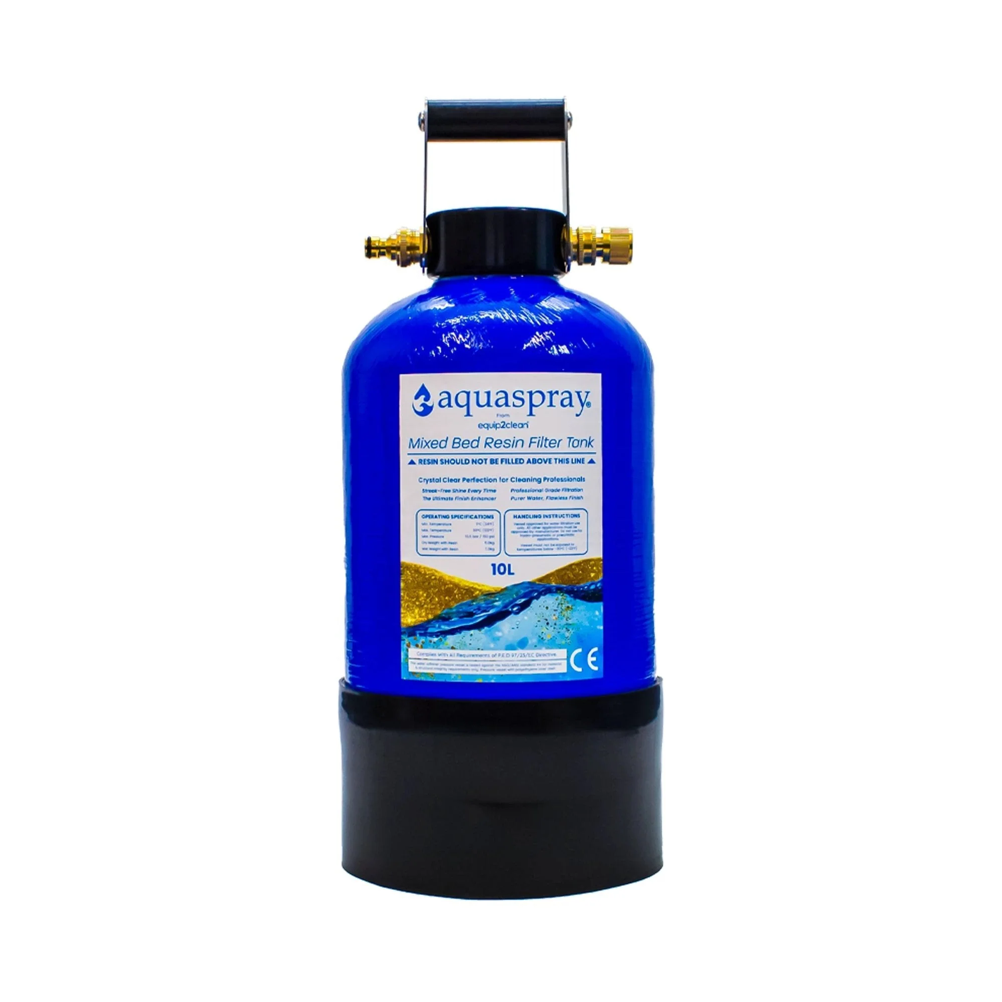 Aquaspray De-Ionising Water Filter Carry Tank 10, 15 or 25 Litre (Inc. Resin) - Image 14