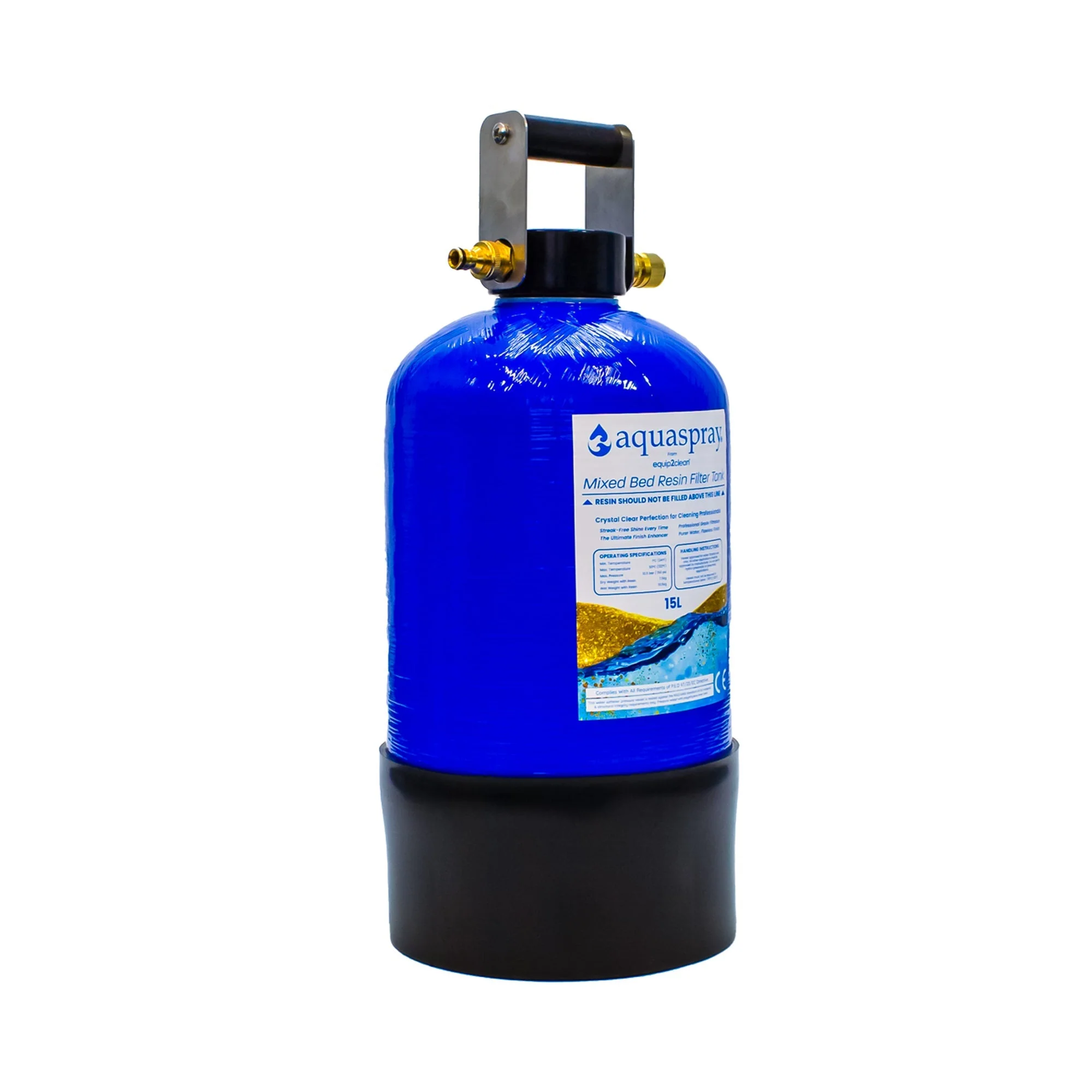 Aquaspray De-Ionising Water Filter Carry Tank 10, 15 or 25 Litre (Inc. Resin) - Image 6
