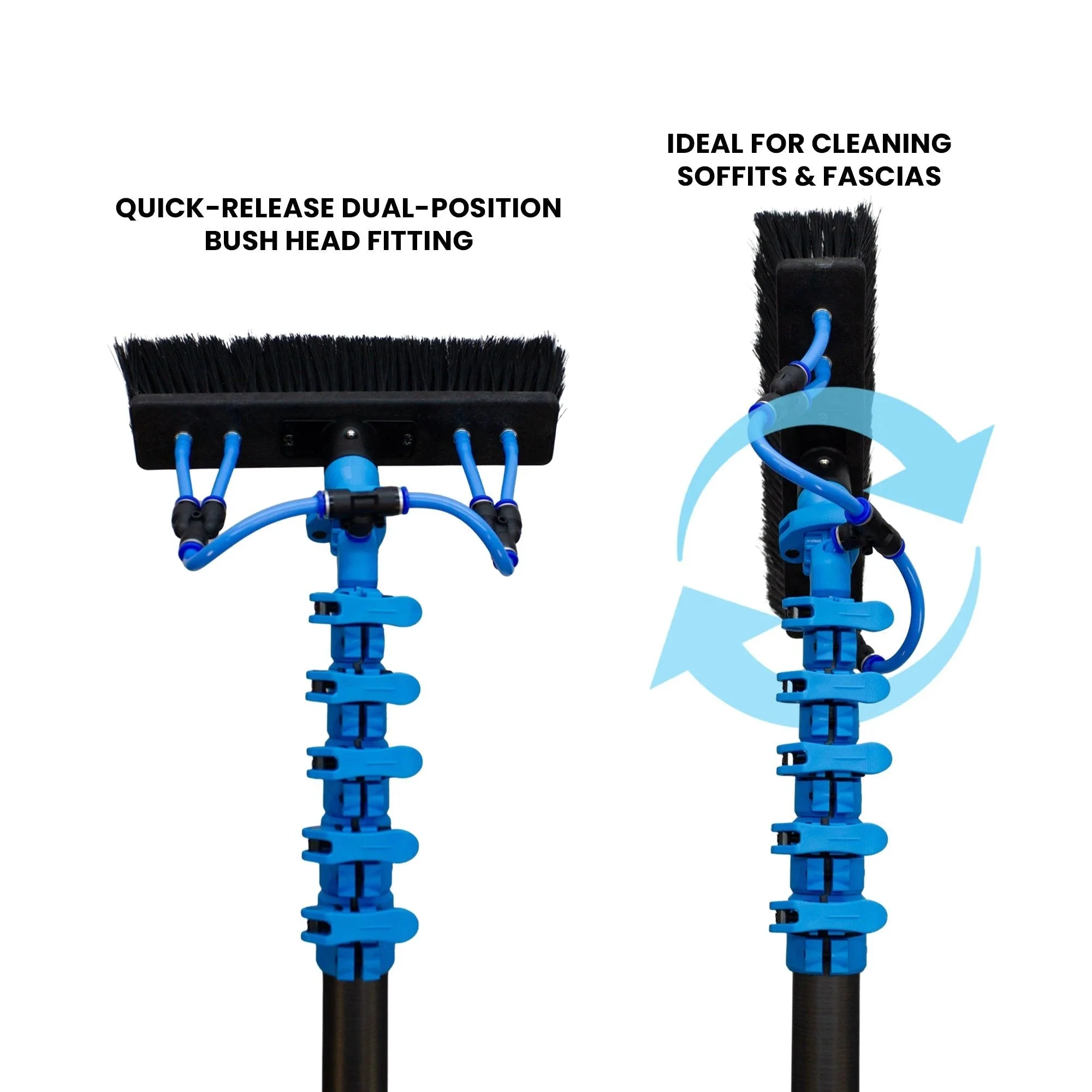 Aquaspray Venom 18ft 100% Carbon Fibre Waterfed Window Cleaning Pole 4-Section - Image 4