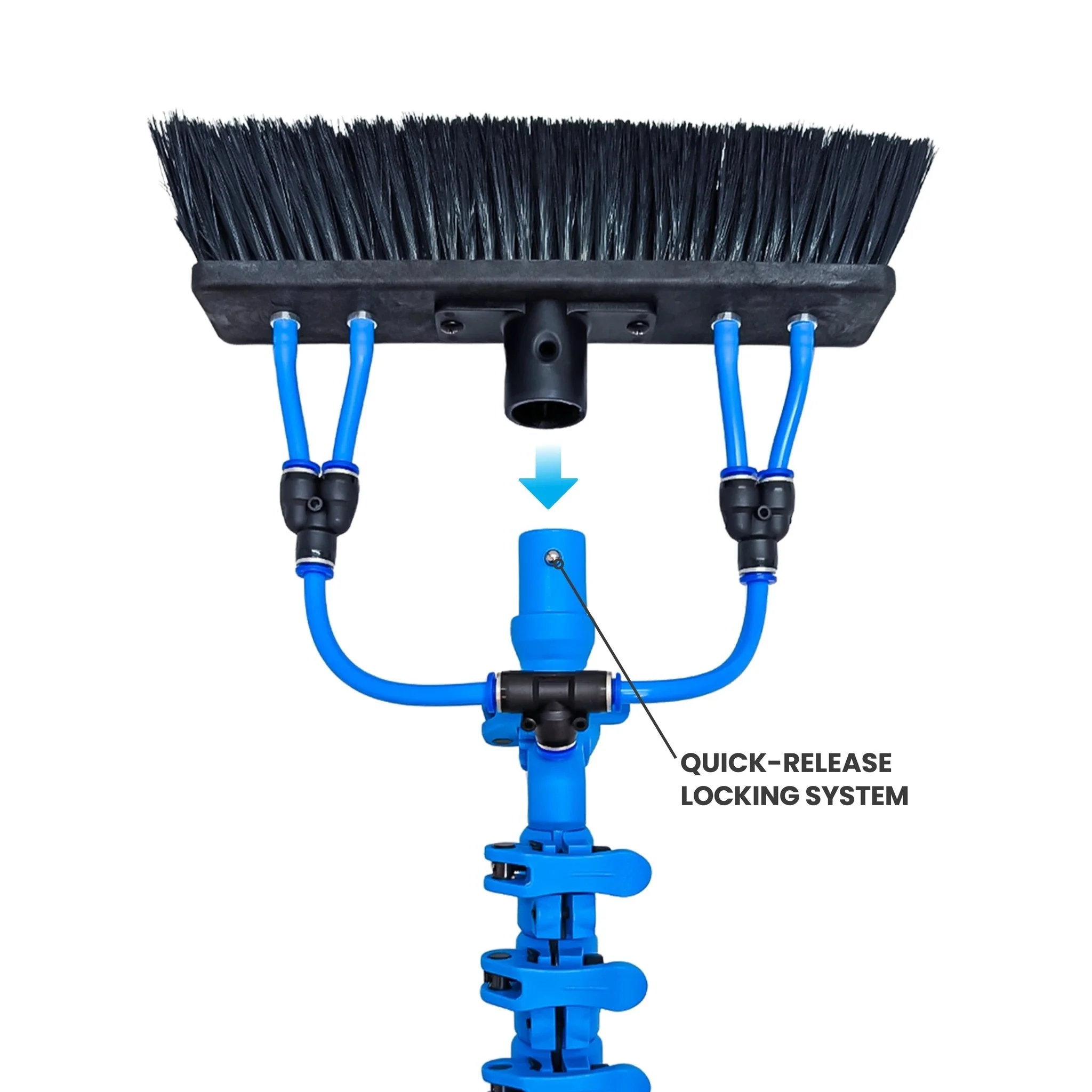 Aquaspray Venom 22ft 30T High-Mod Waterfed Window Cleaning Pole – 5-Section - Image 5