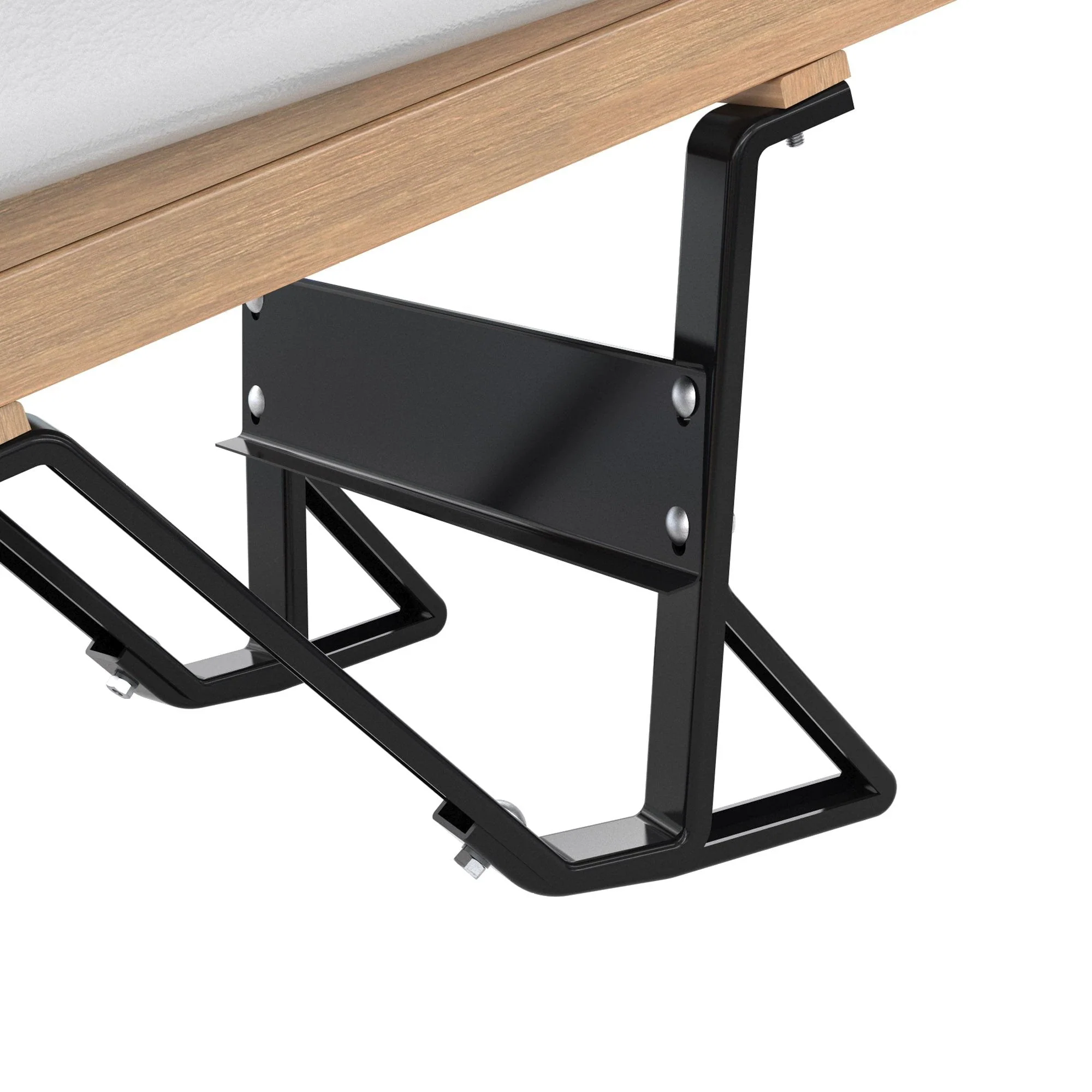 Steel Tray Wheelbarrow with Leg Stabiliser - Image 3