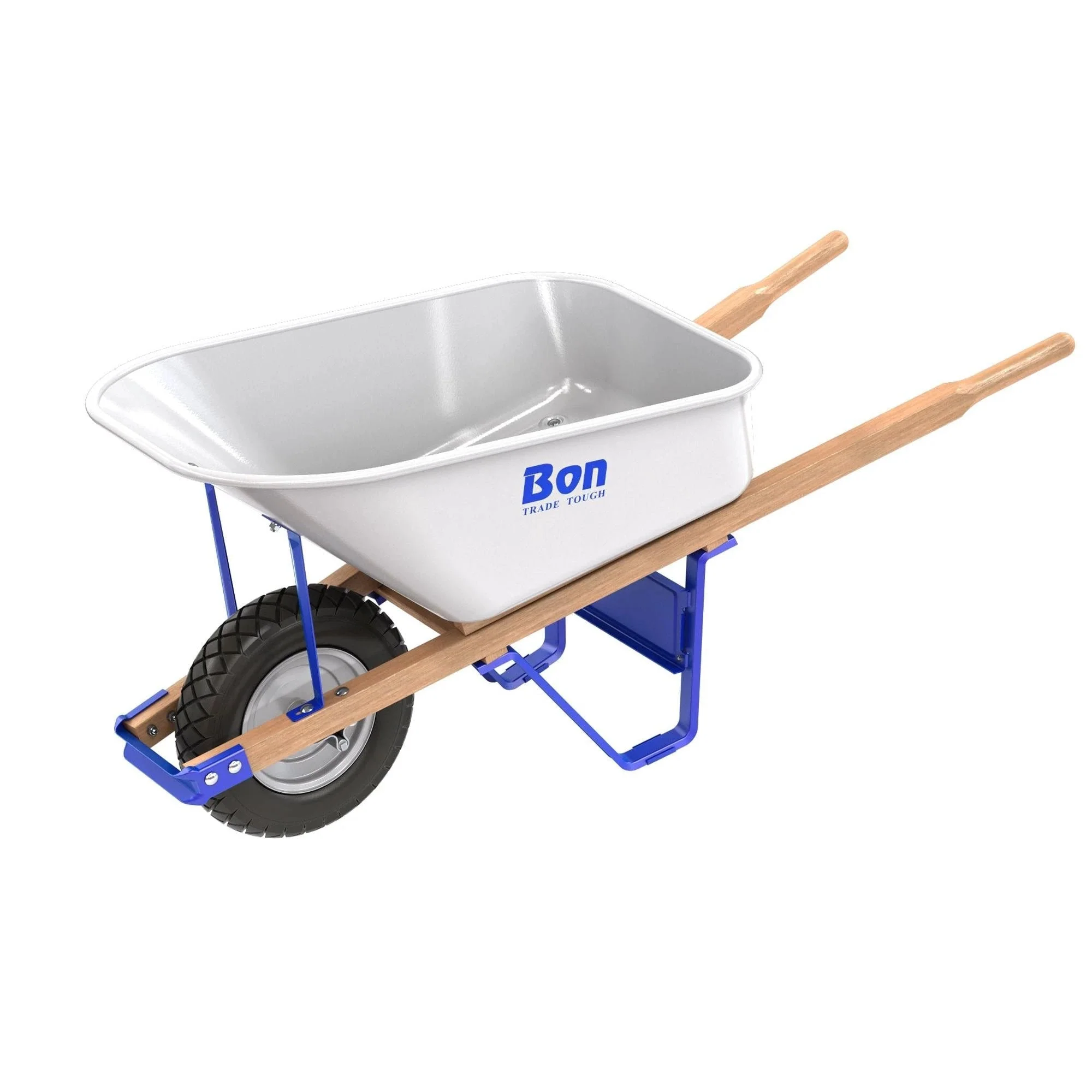 Trade Tough Steel Tray Wheelbarrow - Image 2