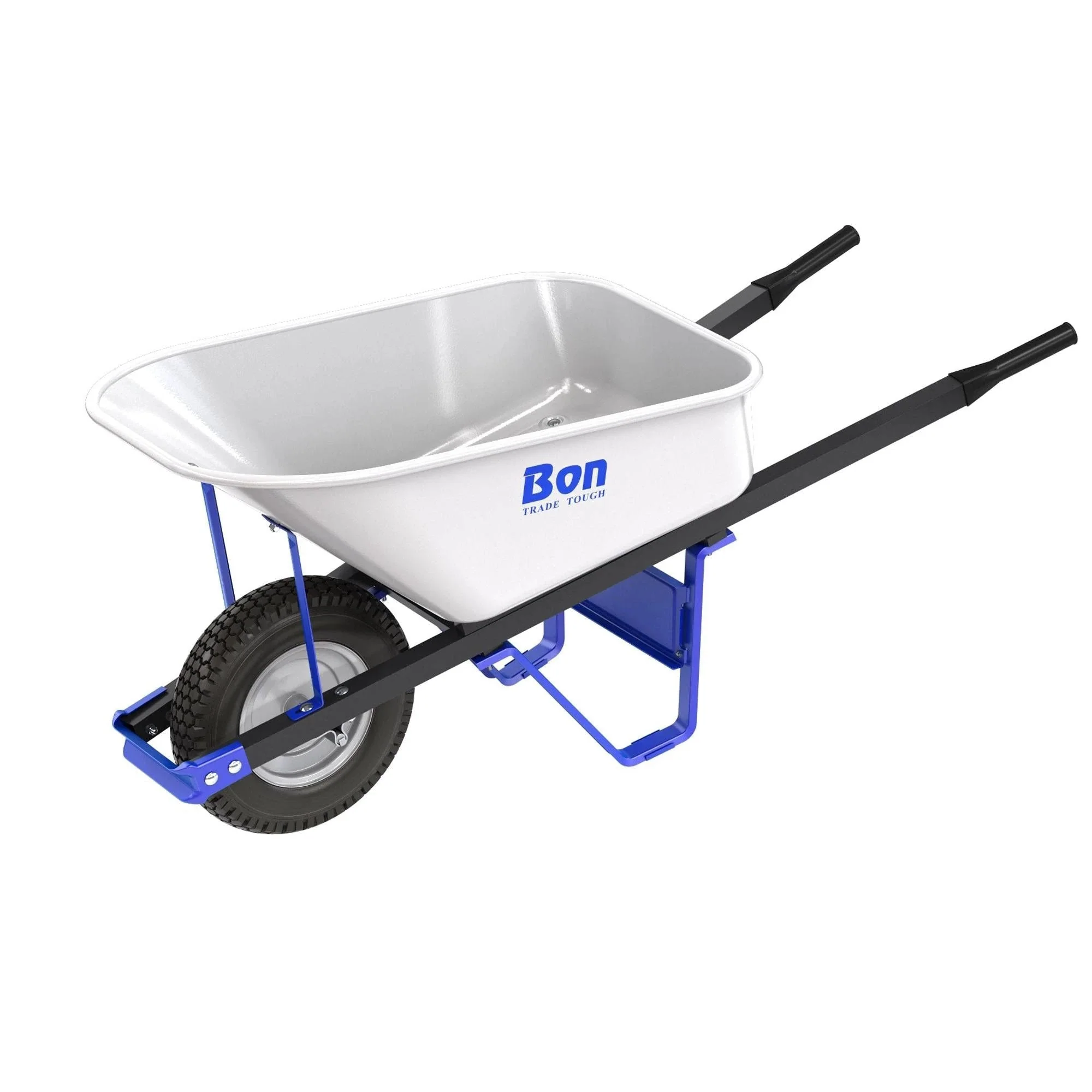 Trade Tough Steel Tray Wheelbarrow - Image 4