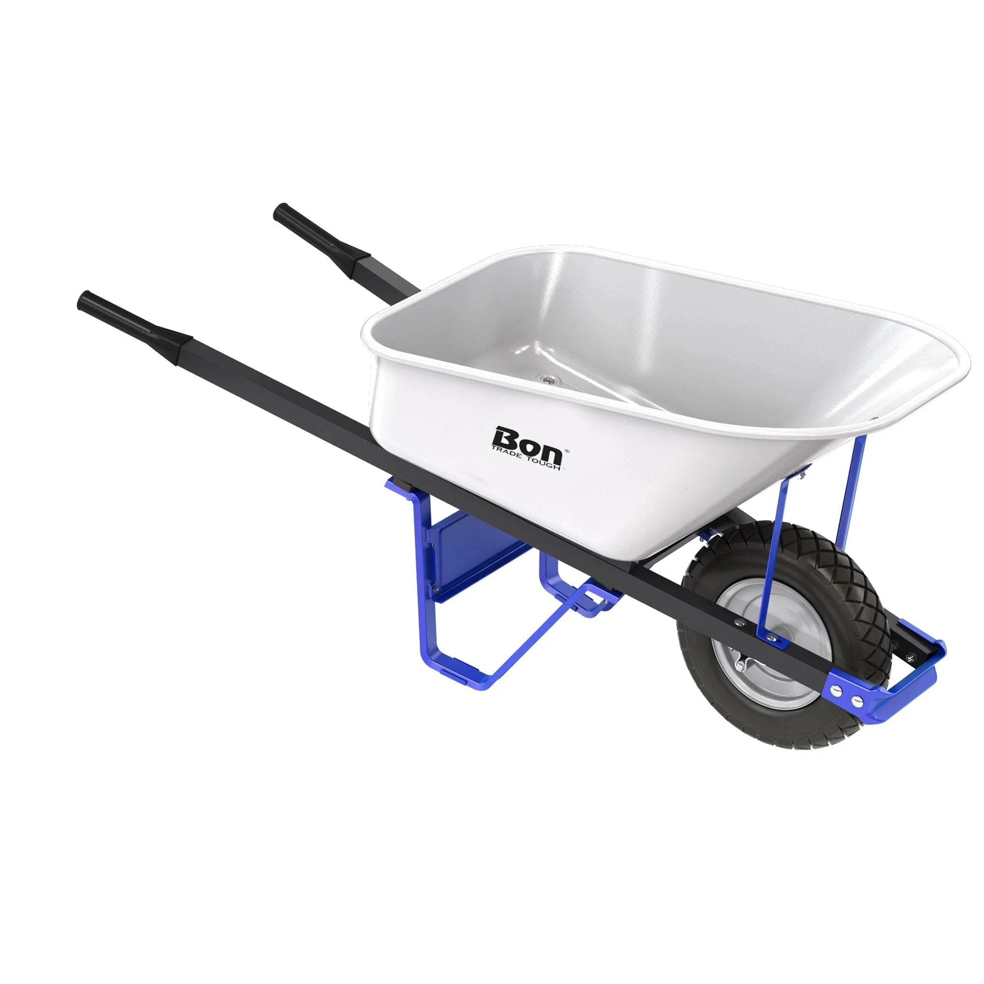 Trade Tough Steel Tray Wheelbarrow - Image 6