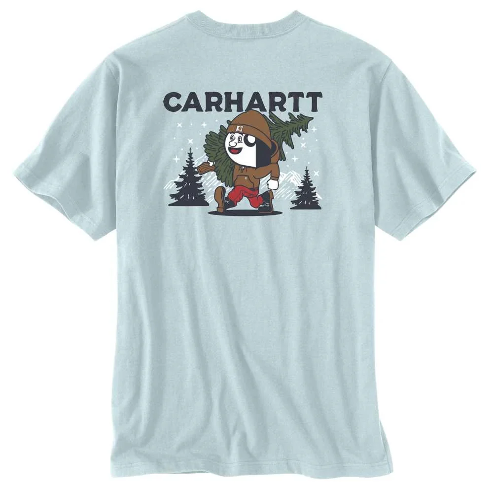 Carhartt 107269 Relaxed Fit Heavyweight Short-Sleeve Pocket Outdoor Graphic T-Shirt - Image 11