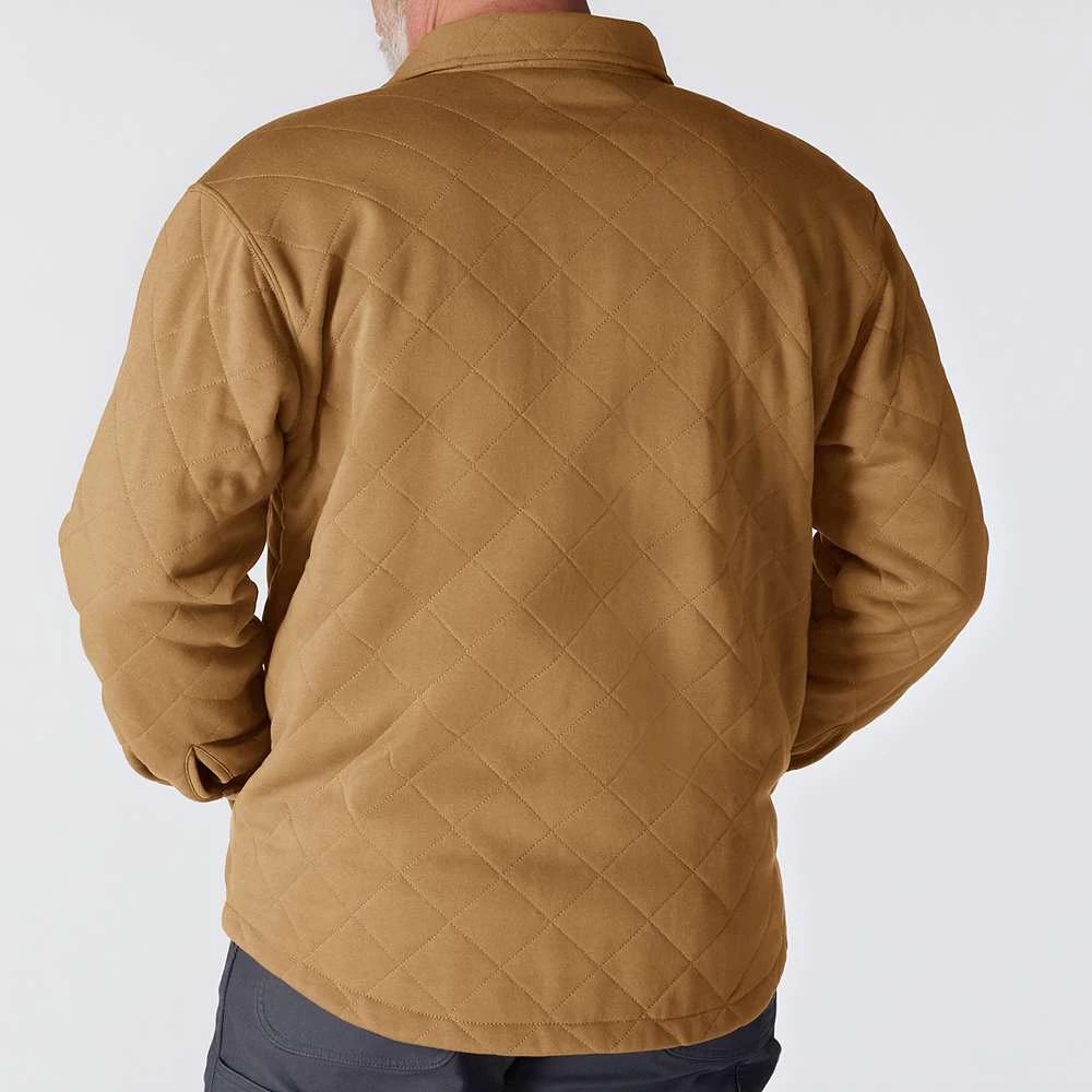 Carhartt Rain Defender Loose Fit Heavyweight Quilted Snap Front Shirt Jacket - Image 13