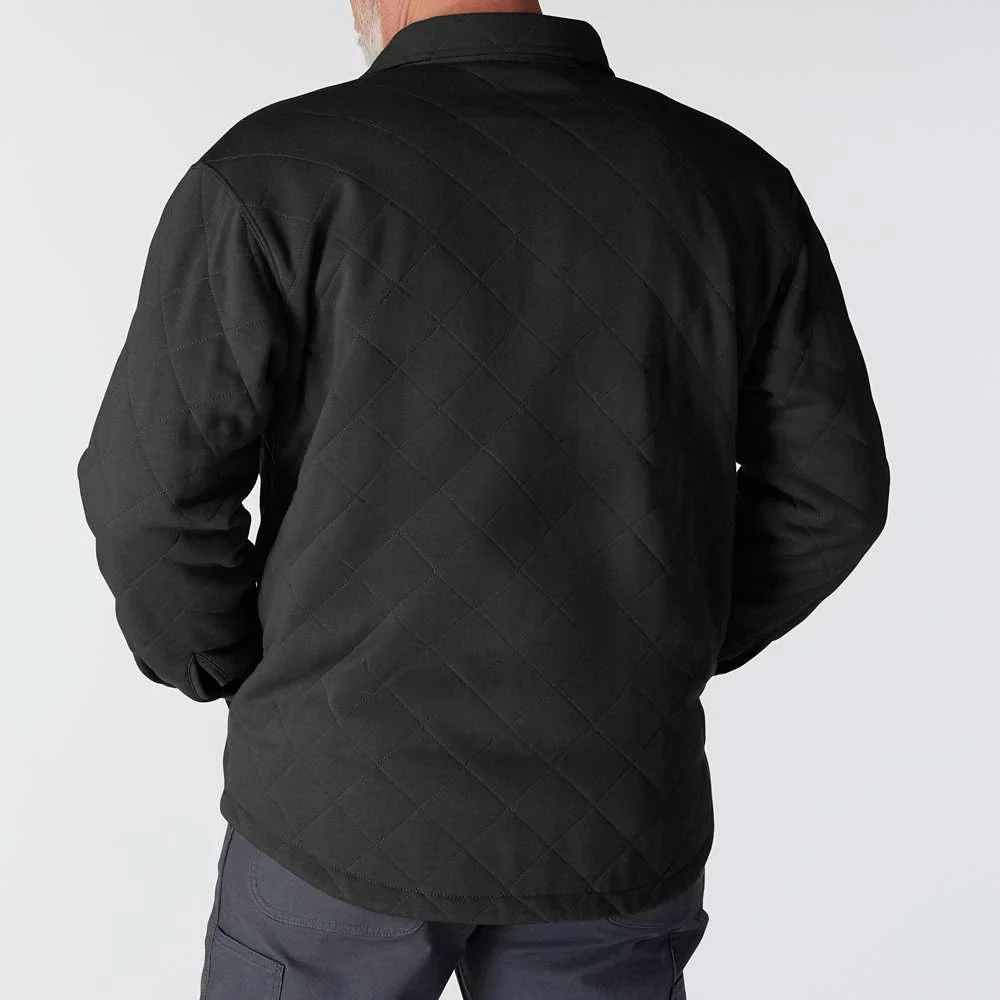 Carhartt Rain Defender Loose Fit Heavyweight Quilted Snap Front Shirt Jacket - Image 6