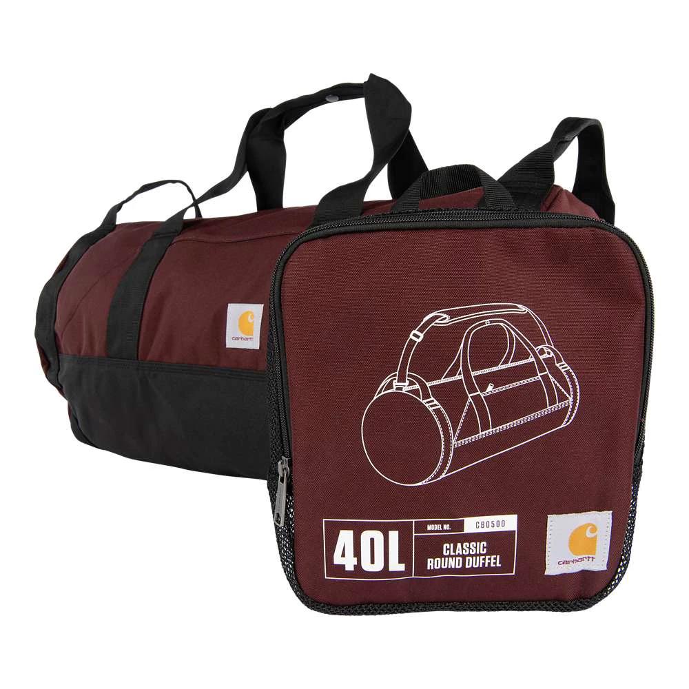 Carhartt 40L Classic Round Duffel Bag - Image 10