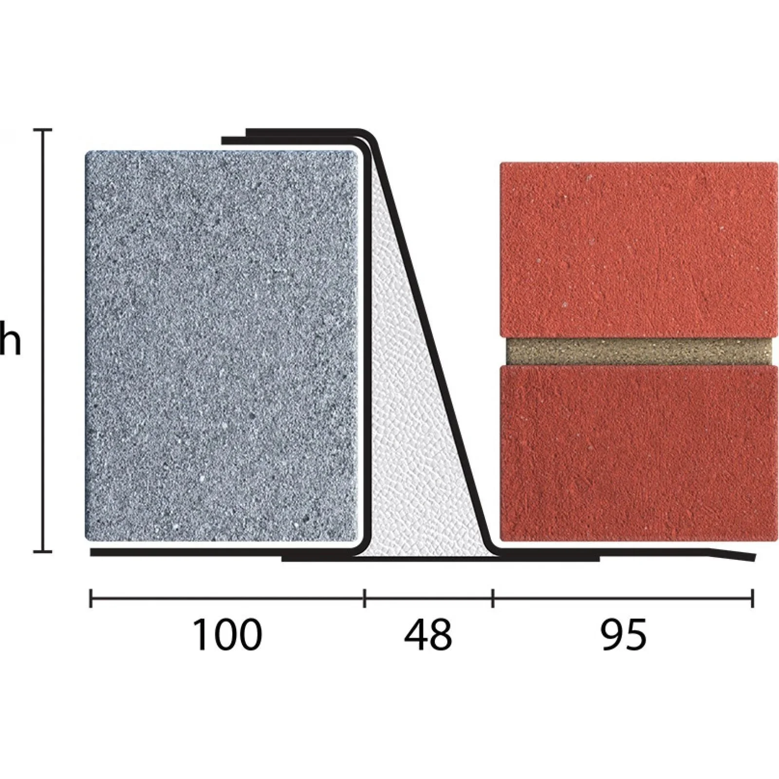 Catnic 50mm CH50/100 Cavity Wall Lintel - Image 3