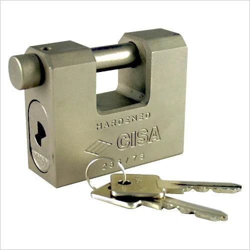 CISA - Container Padlock - 28550-75 Hardened Steel Body For Containers, Gates And Warehouses - Image 4