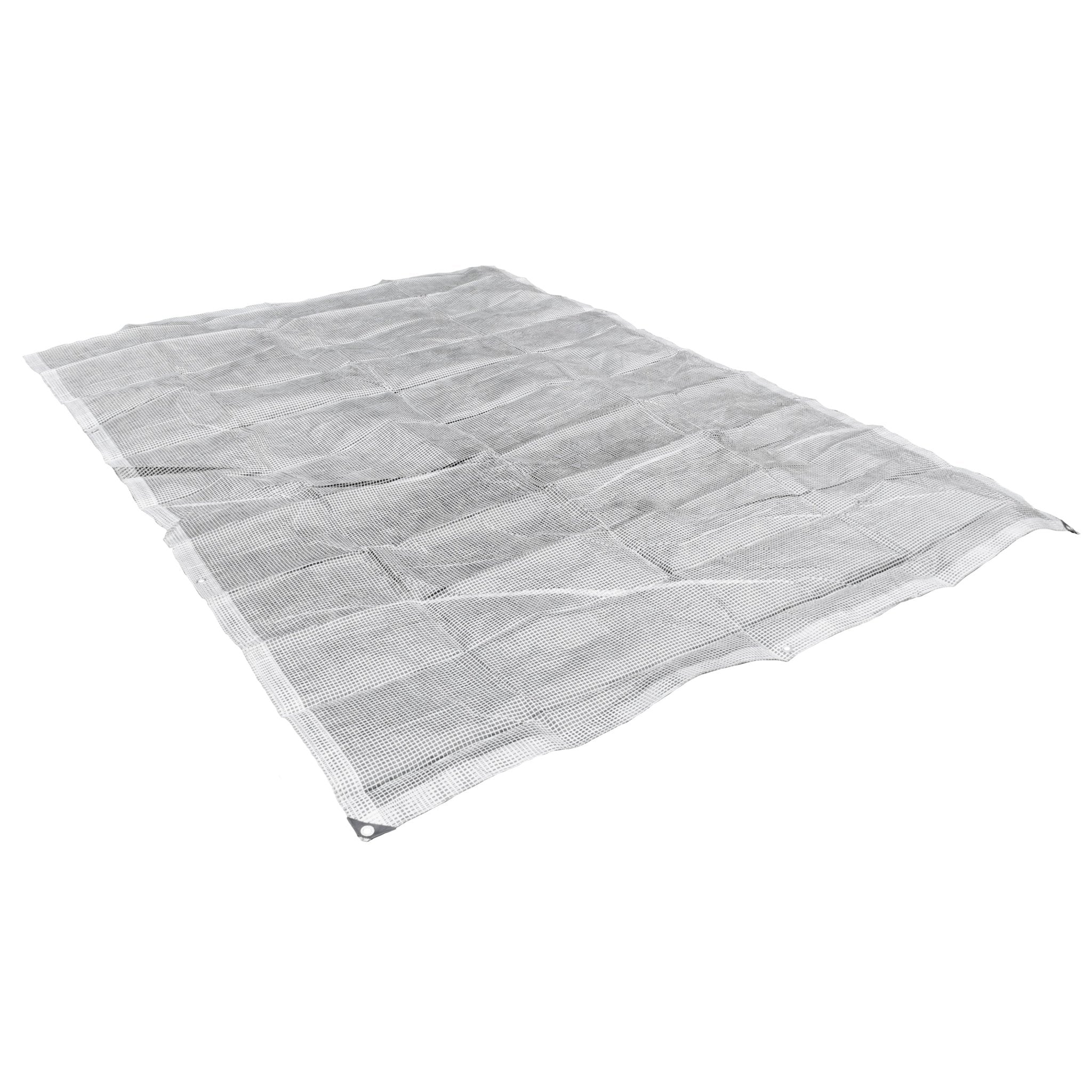 Clear XL-Grade Tarpaulin with 20 x 6" Bungee Balls (White) - Image 8