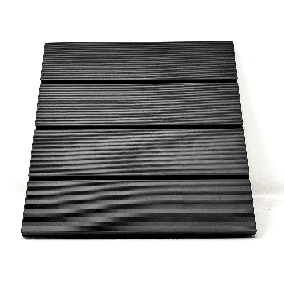Decki Push-Fit Decking Tiles 4 Pack Seamless Grids Compatible For Decks Patios Gyms Sheds Slip-Resistant