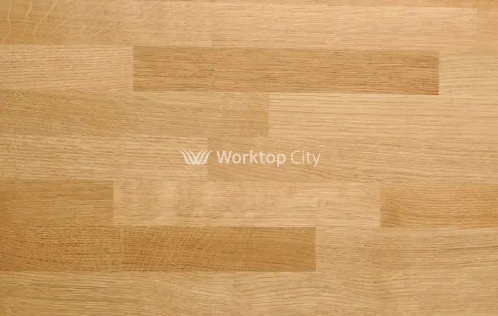 Deterra Solid Prime Oak Real Wood Kitchen Worktops 40mm (T) - Image 2