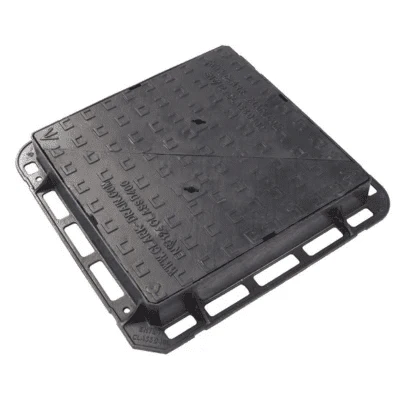 Double Triangle Ductile Iron Manhole Cover 675 x 675 x 100mm Non Carriageway