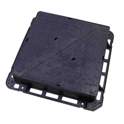 Double Triangle Ductile Iron Manhole Cover 675 x 675 x 150mm Non Carriageway