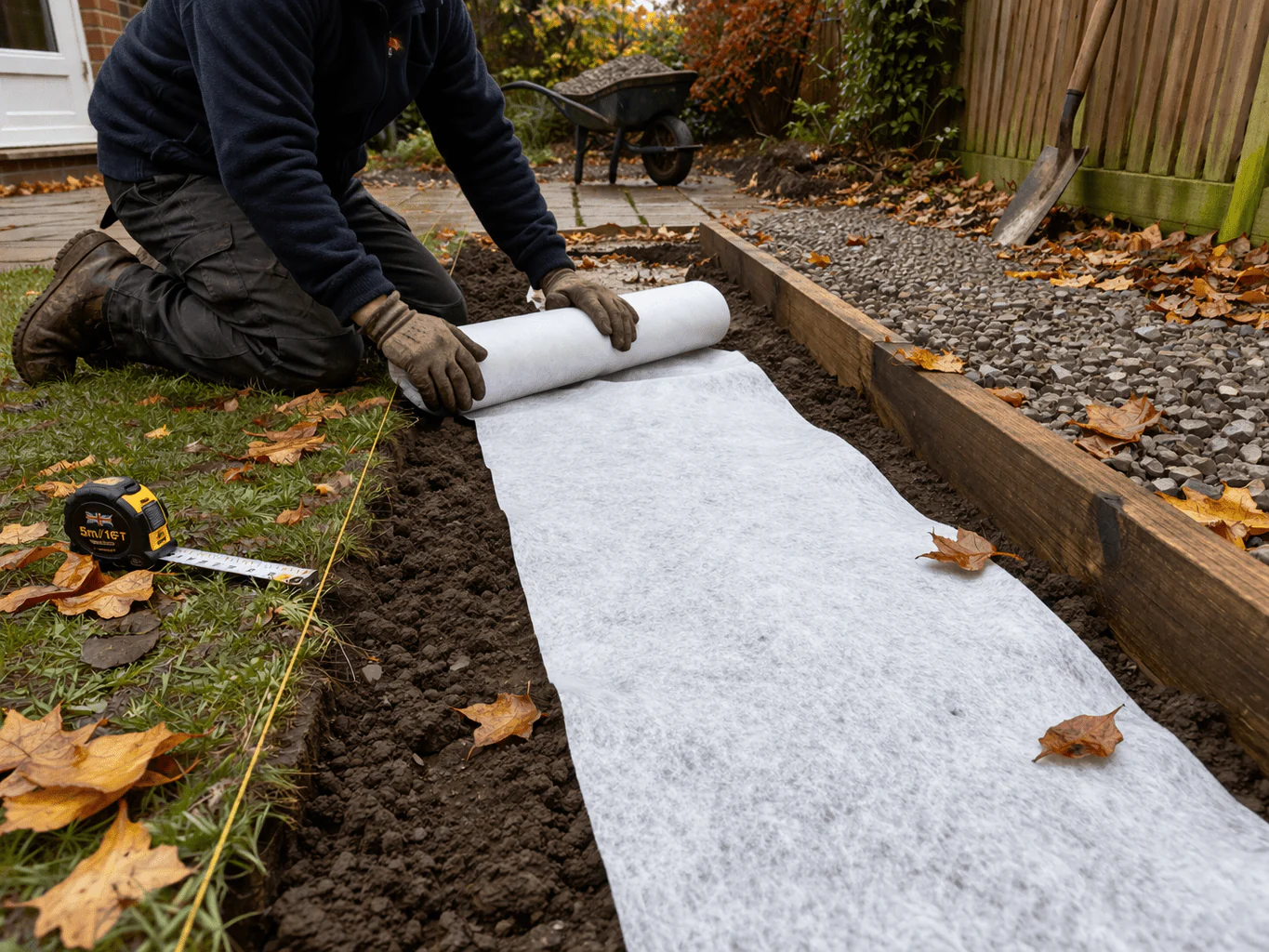 Drainage Non-Woven 2.25m Width Fabric – 80GSM - Image 10