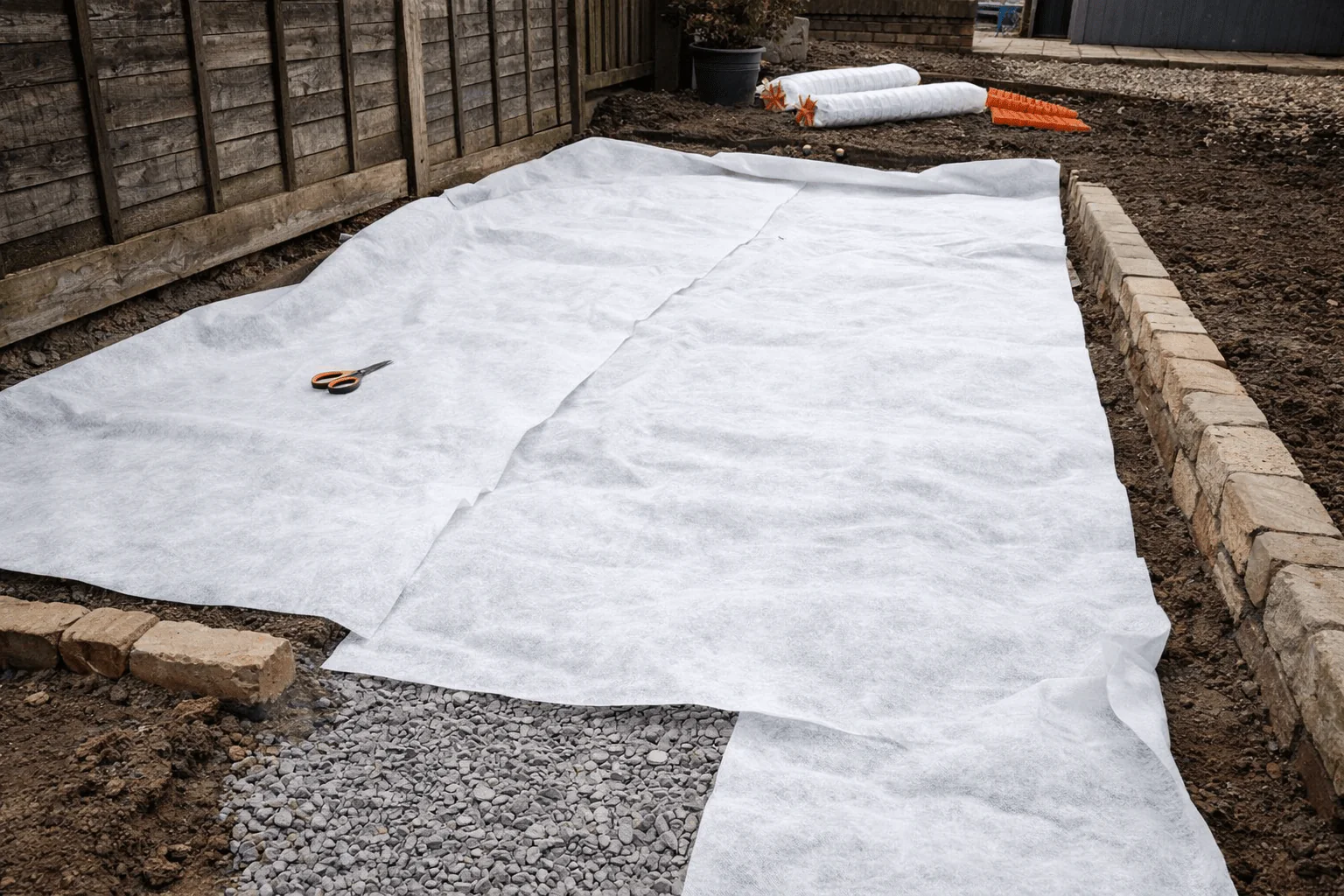 Drainage Non-Woven 2.25m Width Fabric – 80GSM - Image 11