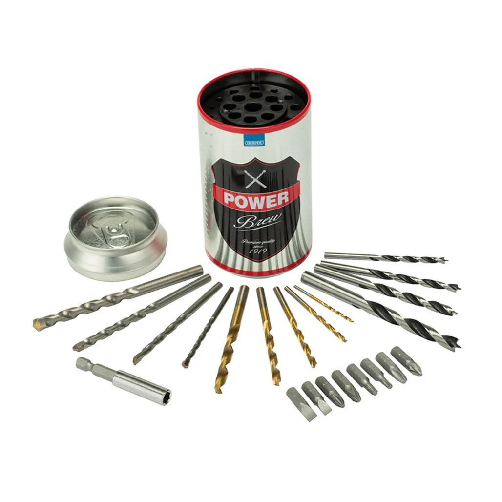 Draper DBS-BC Combination Screwdriver and Drill Bit Set - Special Edition - Power Brew (22 Piece) - Image 2