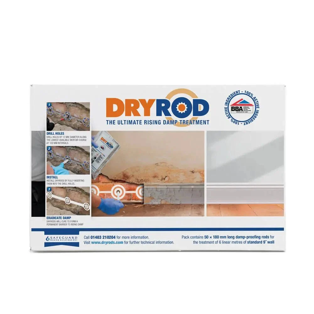 Dryrod Damp-Proofing Rods - 10 Pack - Image 2