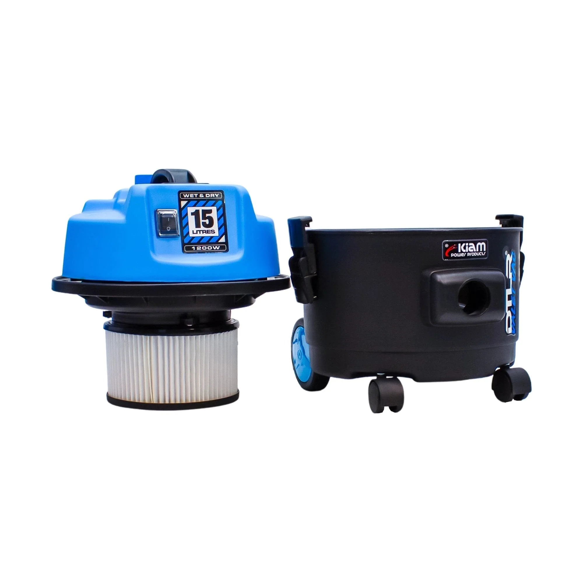 DTLR Valet Vac 240V 1200W Wet & Dry Vacuum Cleaner 15L - Image 4