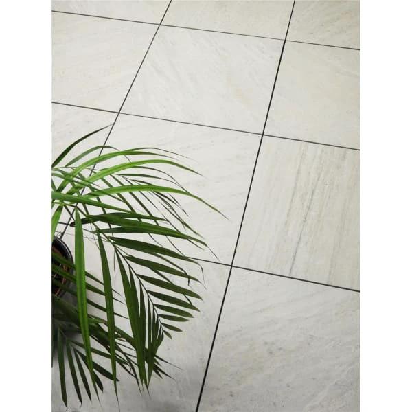 Eclipse Porcelain Patio Paving Slabs, 64 Pack, 600 x 600 x 20 mm - Image 5