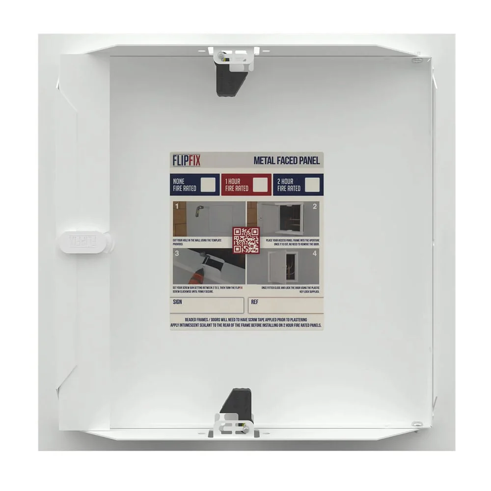 FlipFix Access Panel: 1 Hour Fire Rated, Fast Install - Image 4